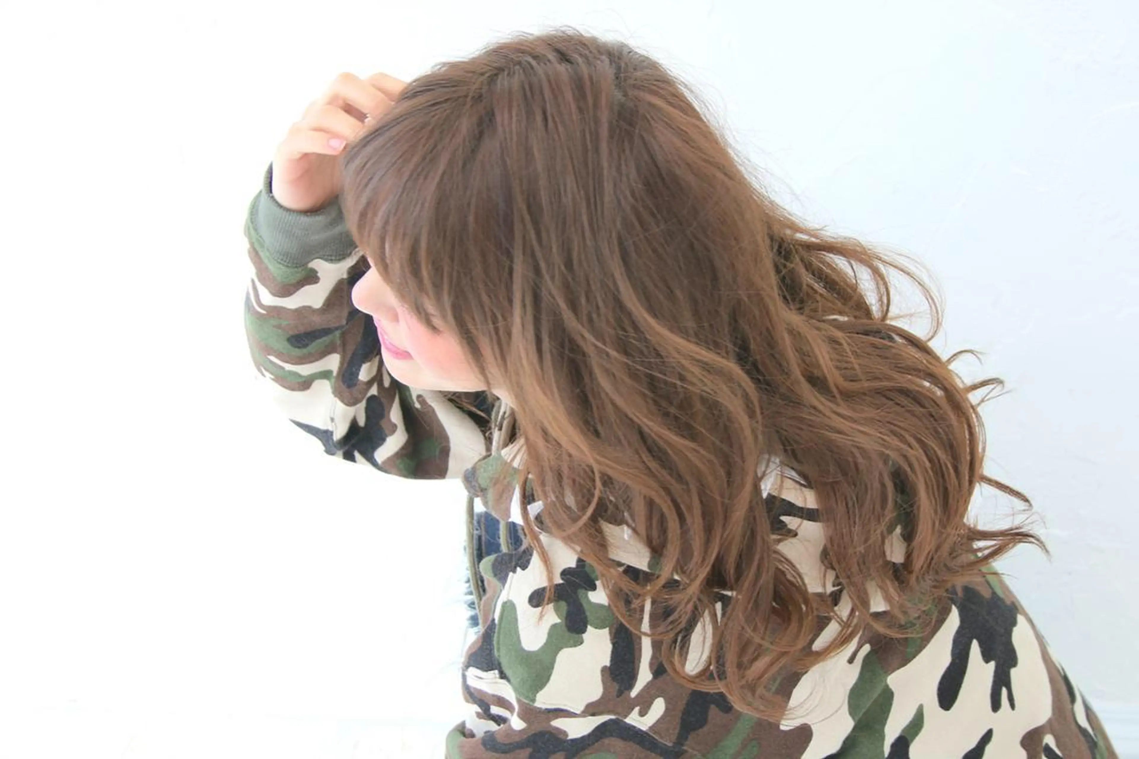 ロング カラー アッシュ TOWA 野村　コウダイのヘアスタイル