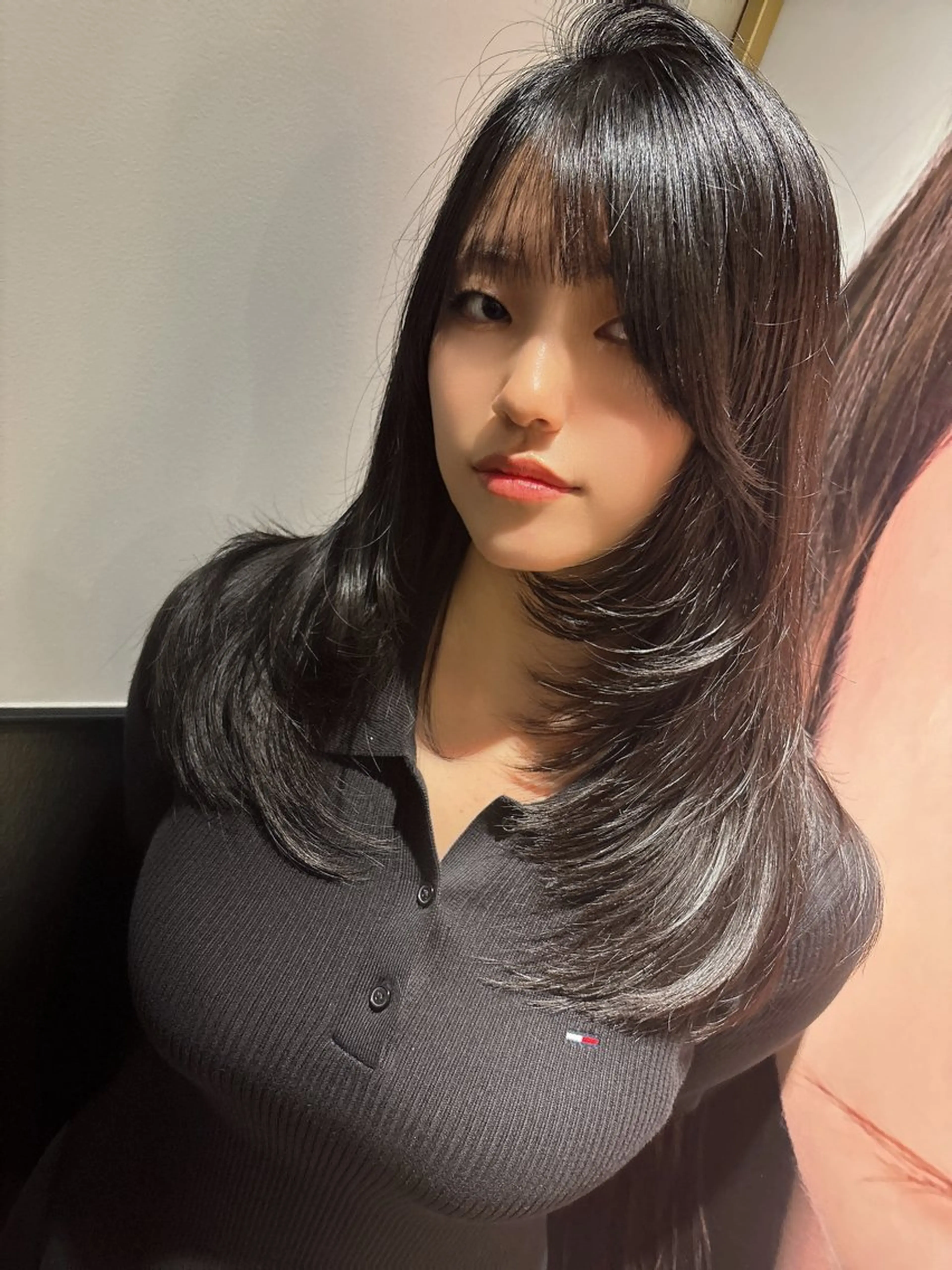 セミロング 山中 あるのヘアスタイル