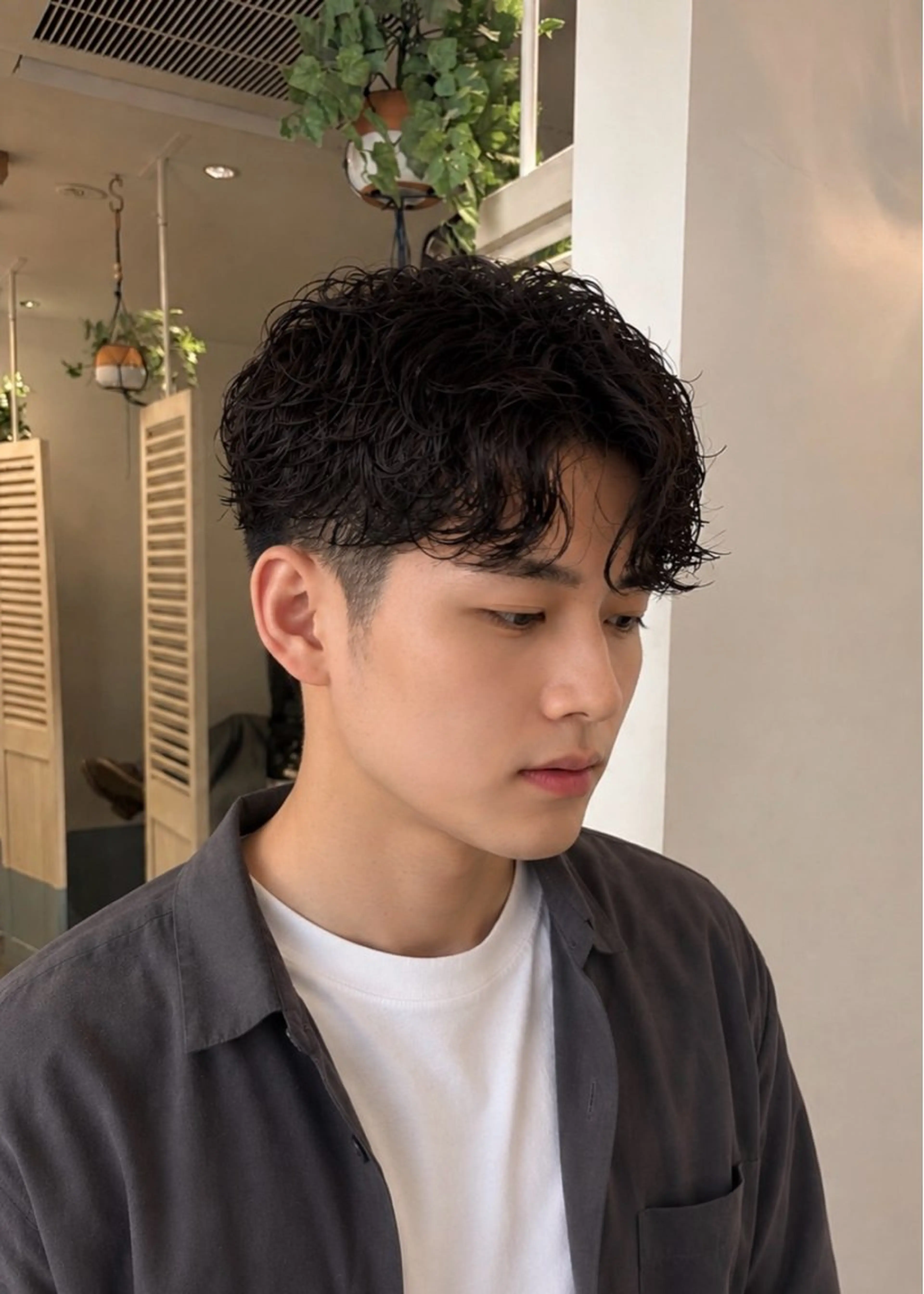 メンズ パーマ 川口 琴音のヘアスタイル