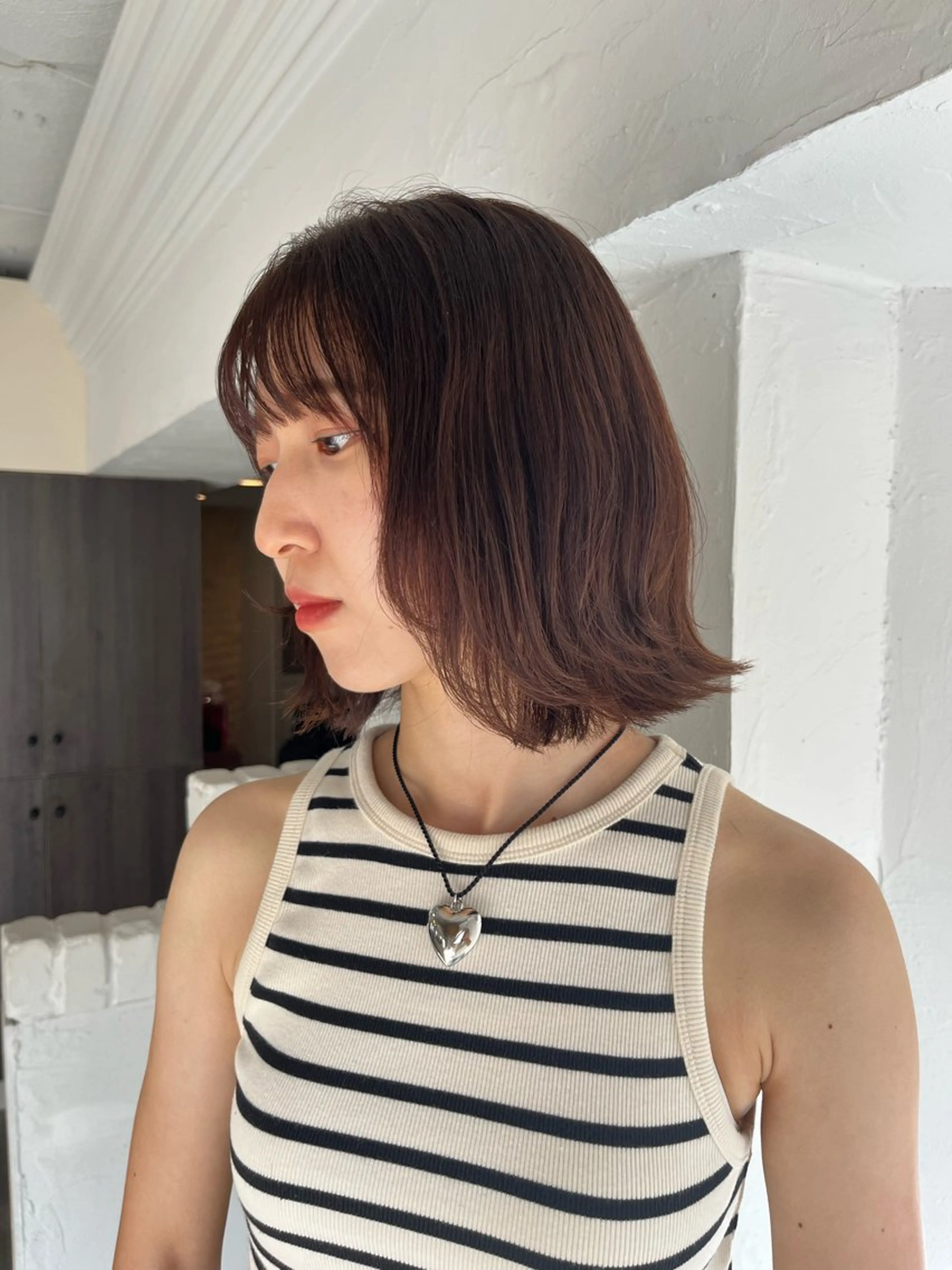 ショート カラー ヘアアレンジ アッシュ アッシュグレー アッシュグレージュ ベージュカラー 透明感カラー ヘッドスパで脳を 整える✨chacoのヘアスタイル