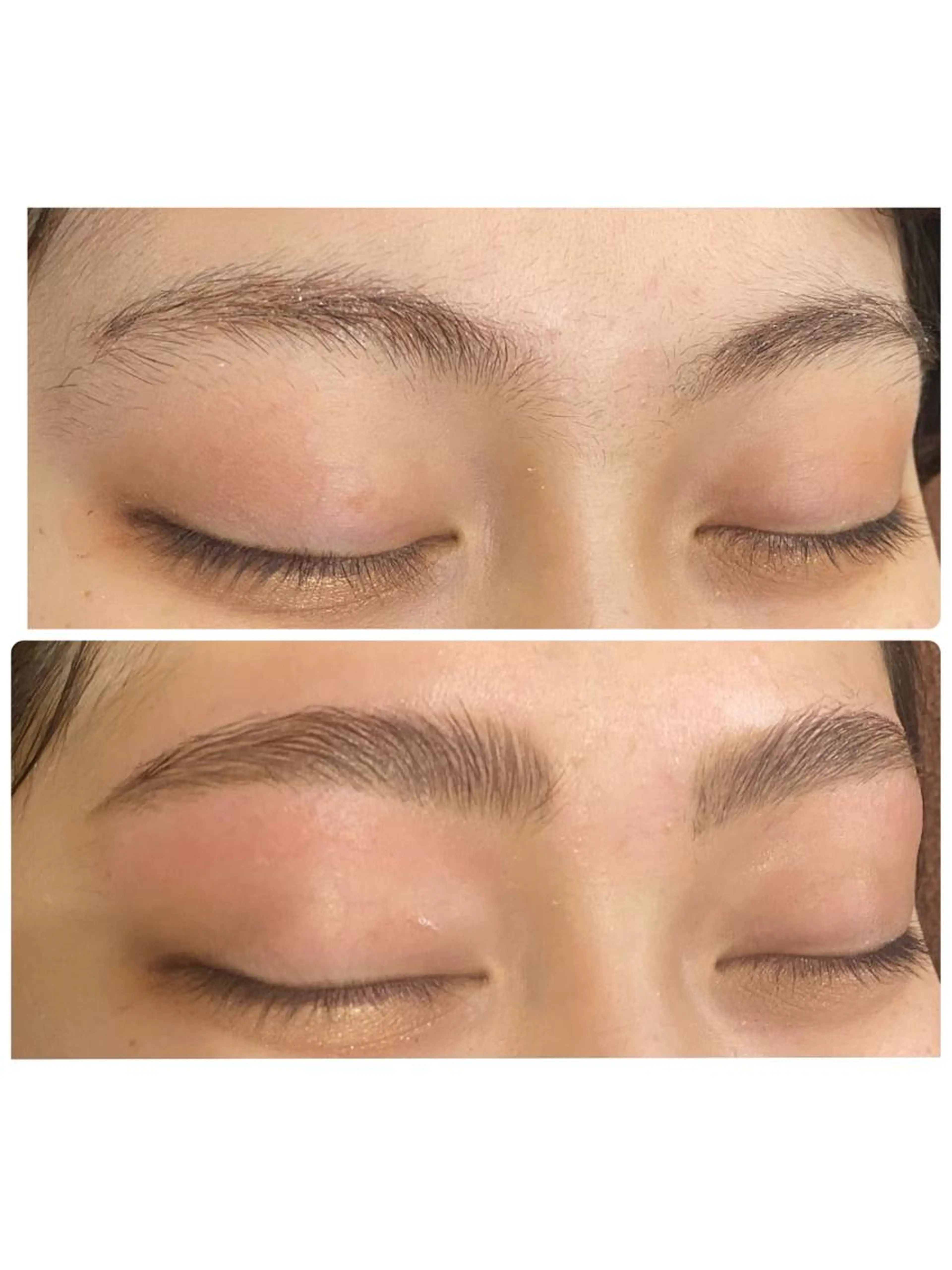 話題のハリウッドブロウリフト★新規の方（モデルで来られた方もOK）眉毛のカットはできるだけしないで下さい！の写真