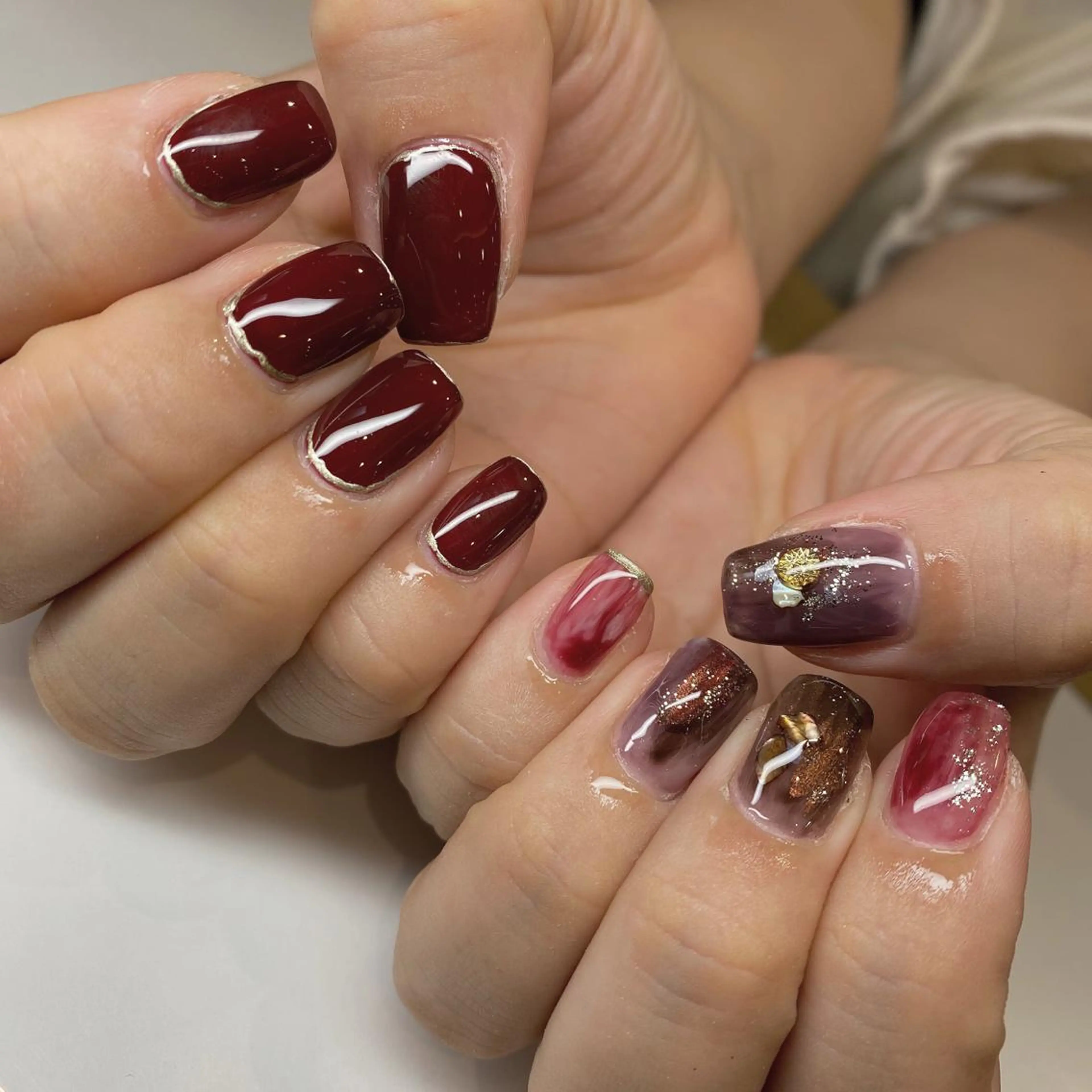 ネイル ハンドネイル 鶴田୨ৎmaison de NALIのネイルデザイン