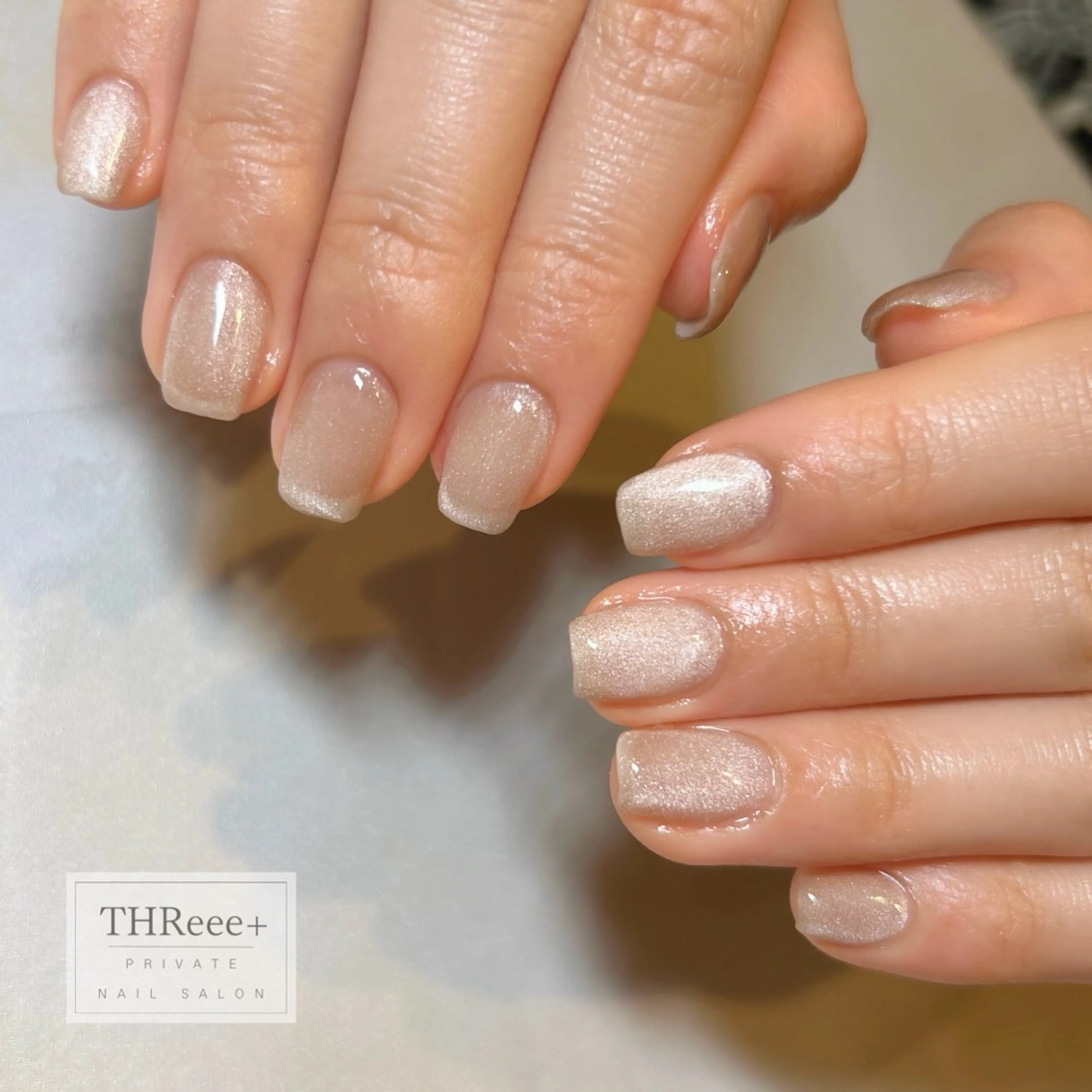 ネイル マグネットネイル THReee+ ericoのネイルデザイン