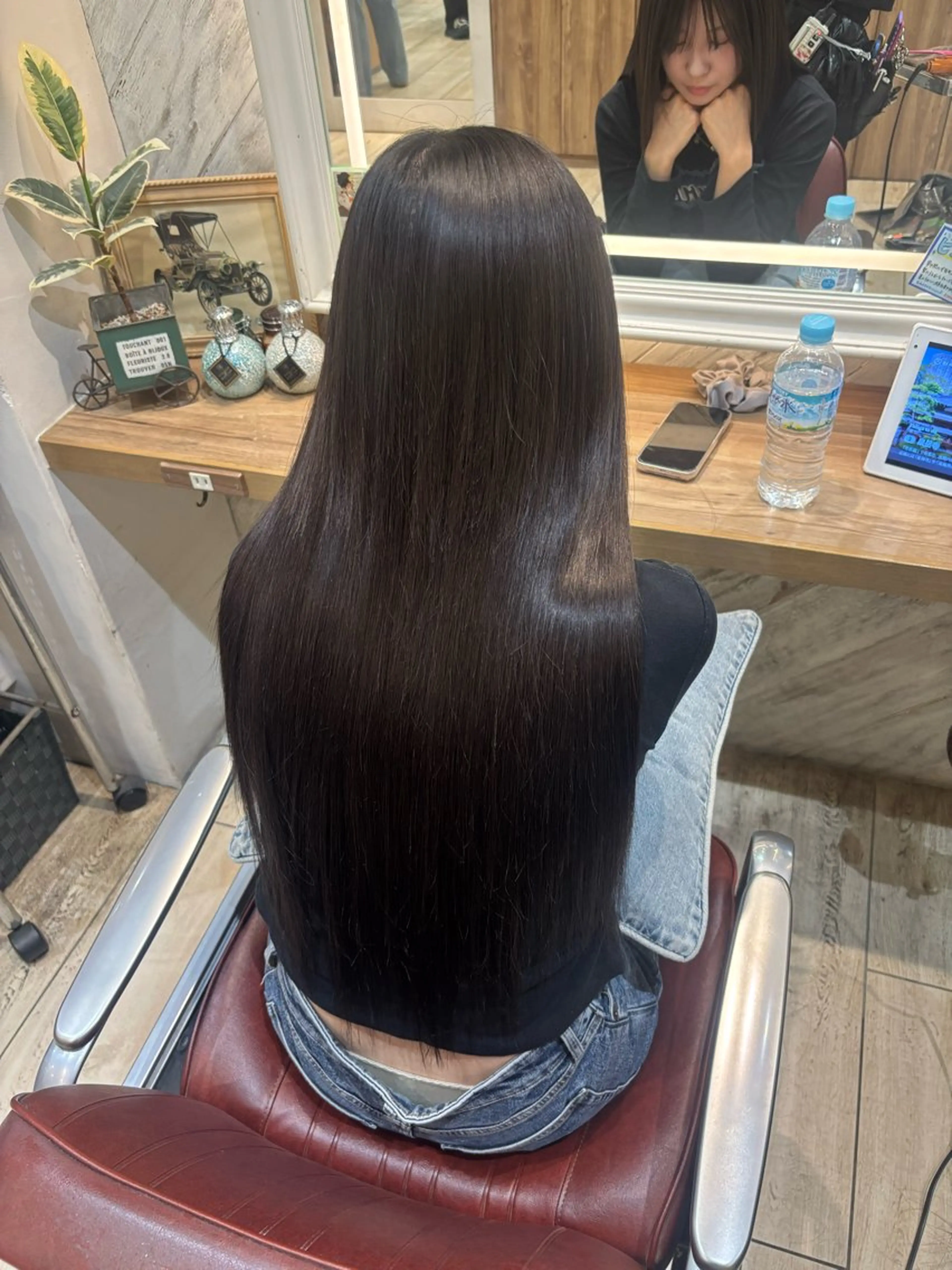 ロング カラー ヘアアレンジ メンズ 羽エク指名No1✨️ シールエク🌙しぇるのヘアスタイル