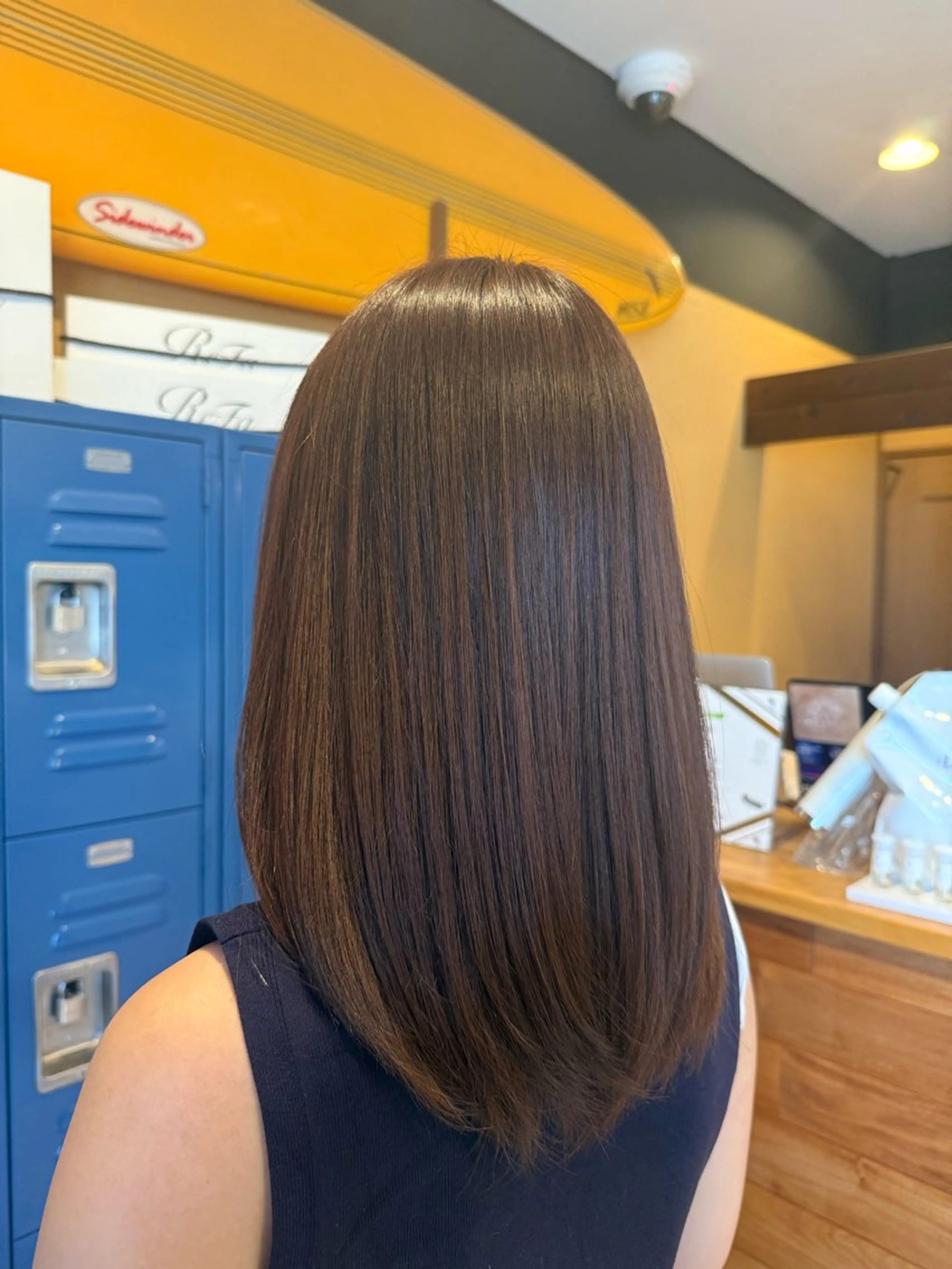 ミディアム キッズ 藤井 清香のヘアスタイル