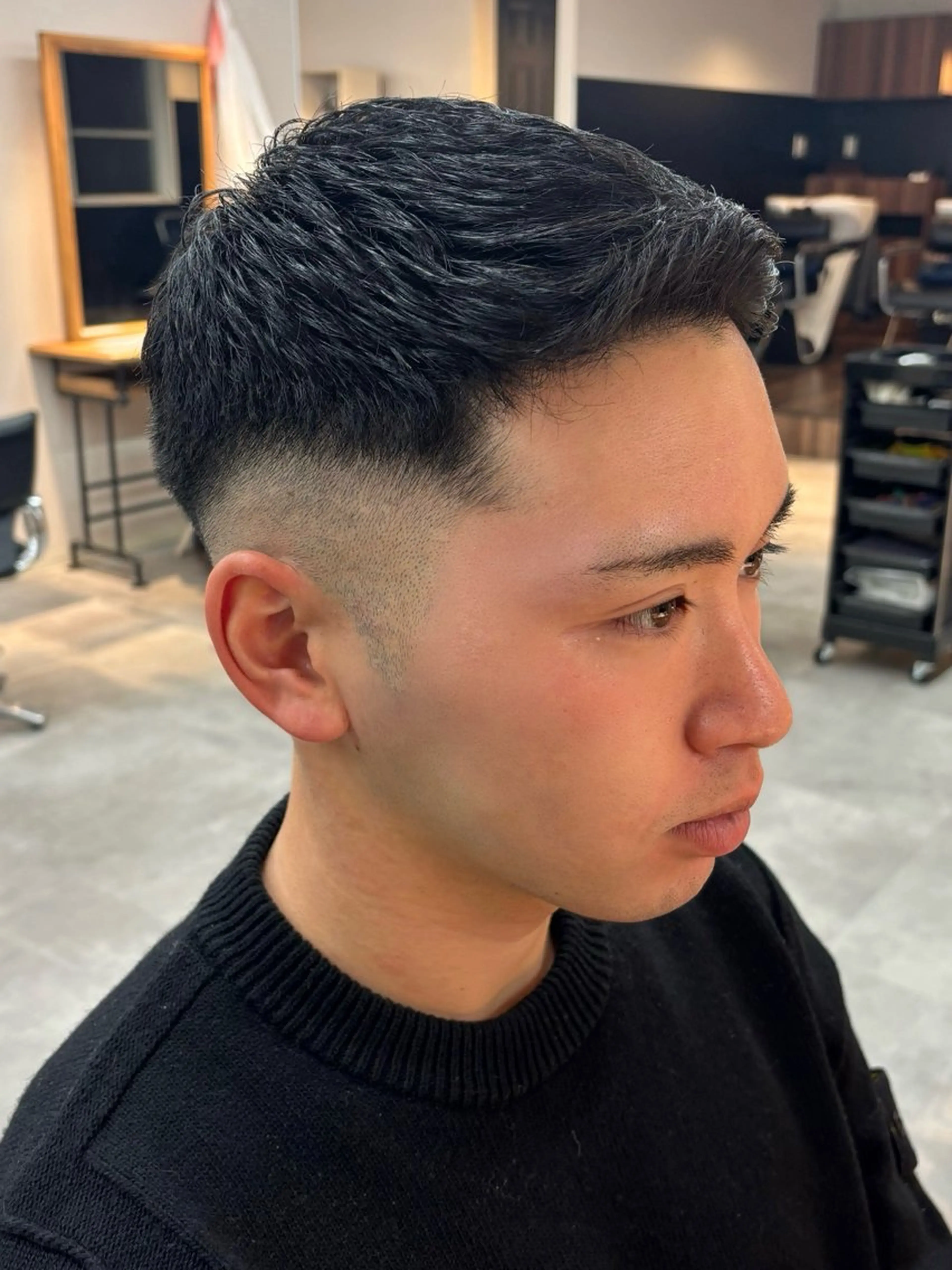 ショート メンズ カット メンズカット/パーマ /フェード🔥/森のヘアスタイル