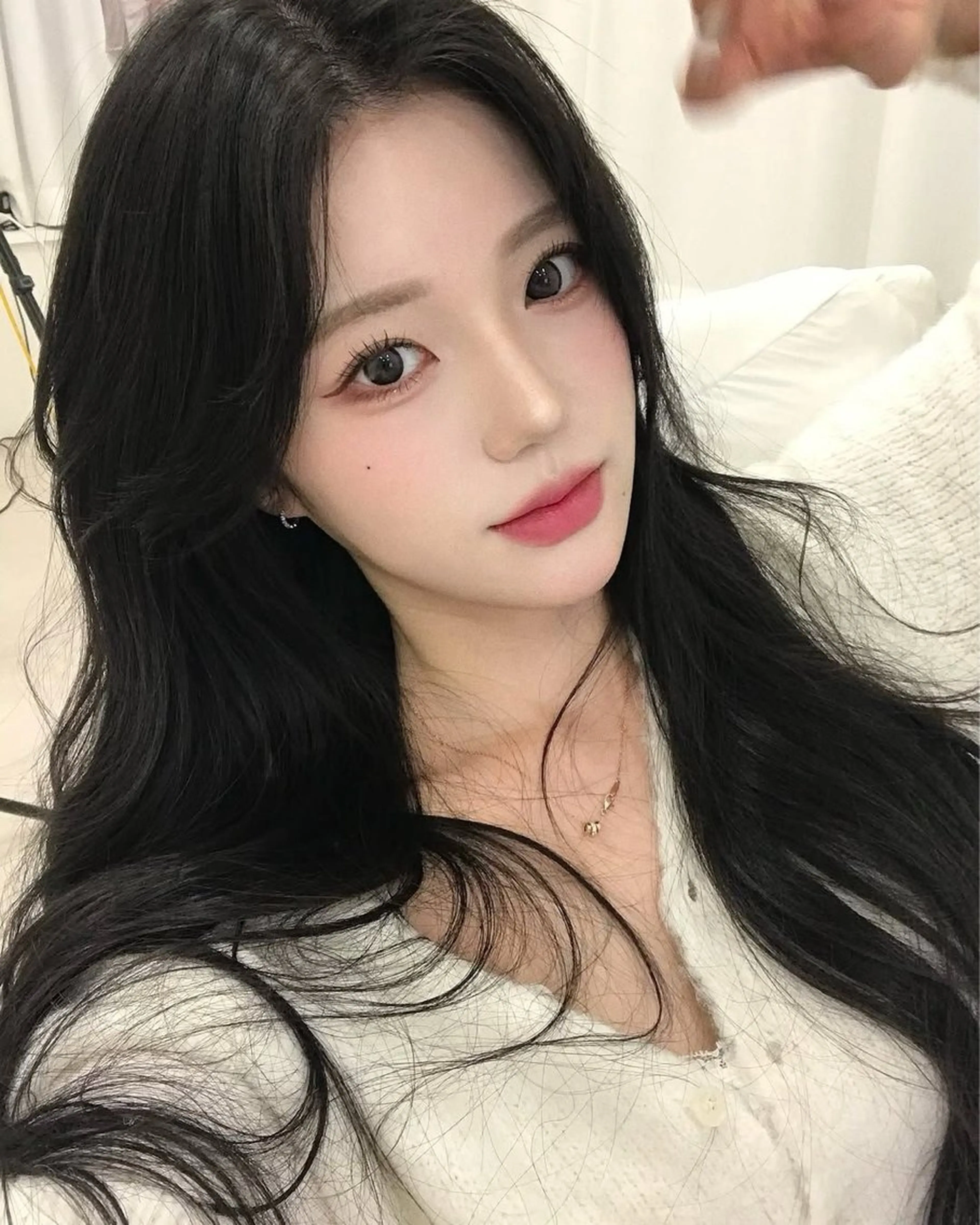 ロング カラー カット ヘアカラー トリートメント 莉乃/縮毛矯正/髪質 改善/艶カラーのヘアスタイル