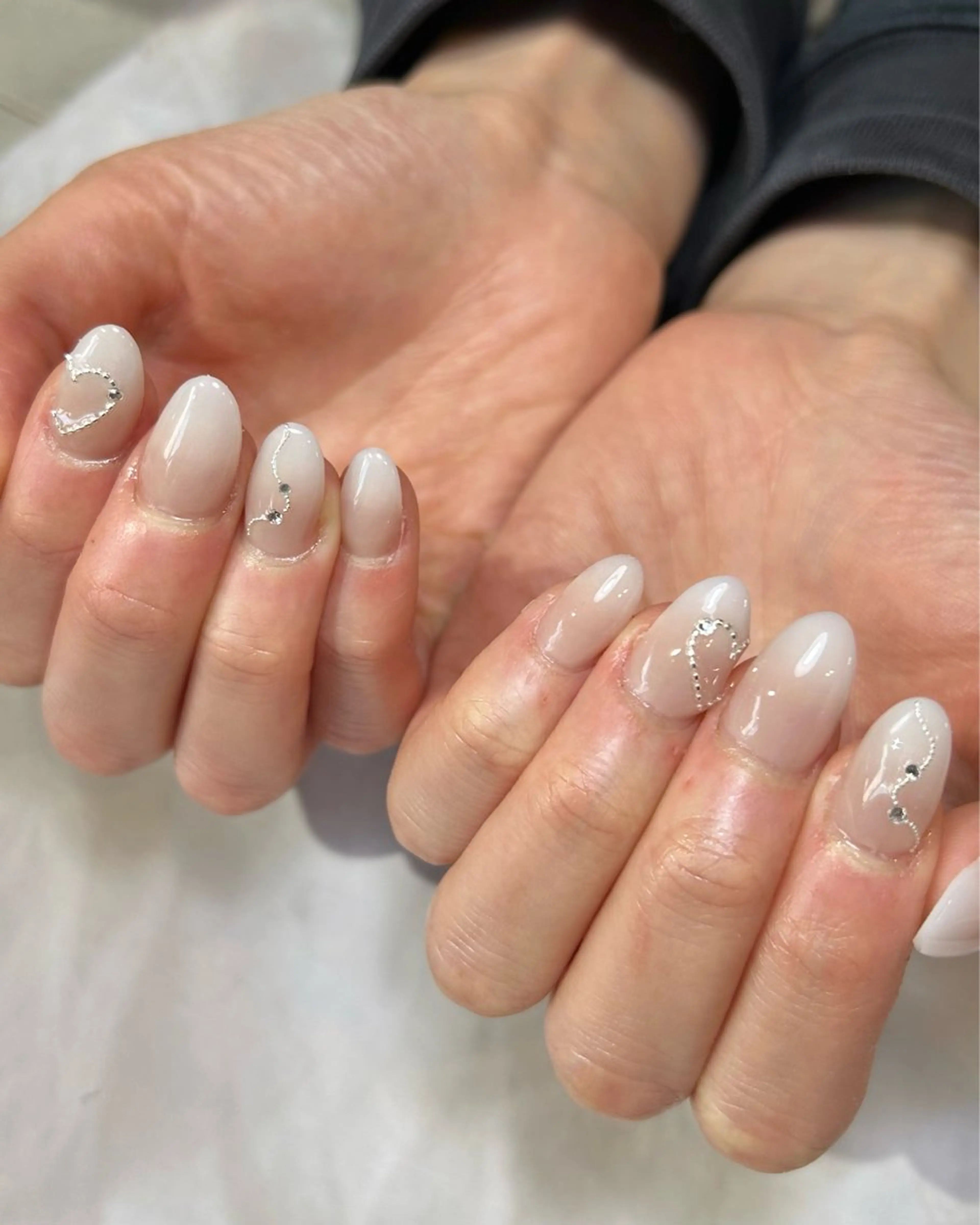 ネイル 持ち込み スカルプネイル ショートネイル ハンドネイル Reflection marikoのネイルデザイン