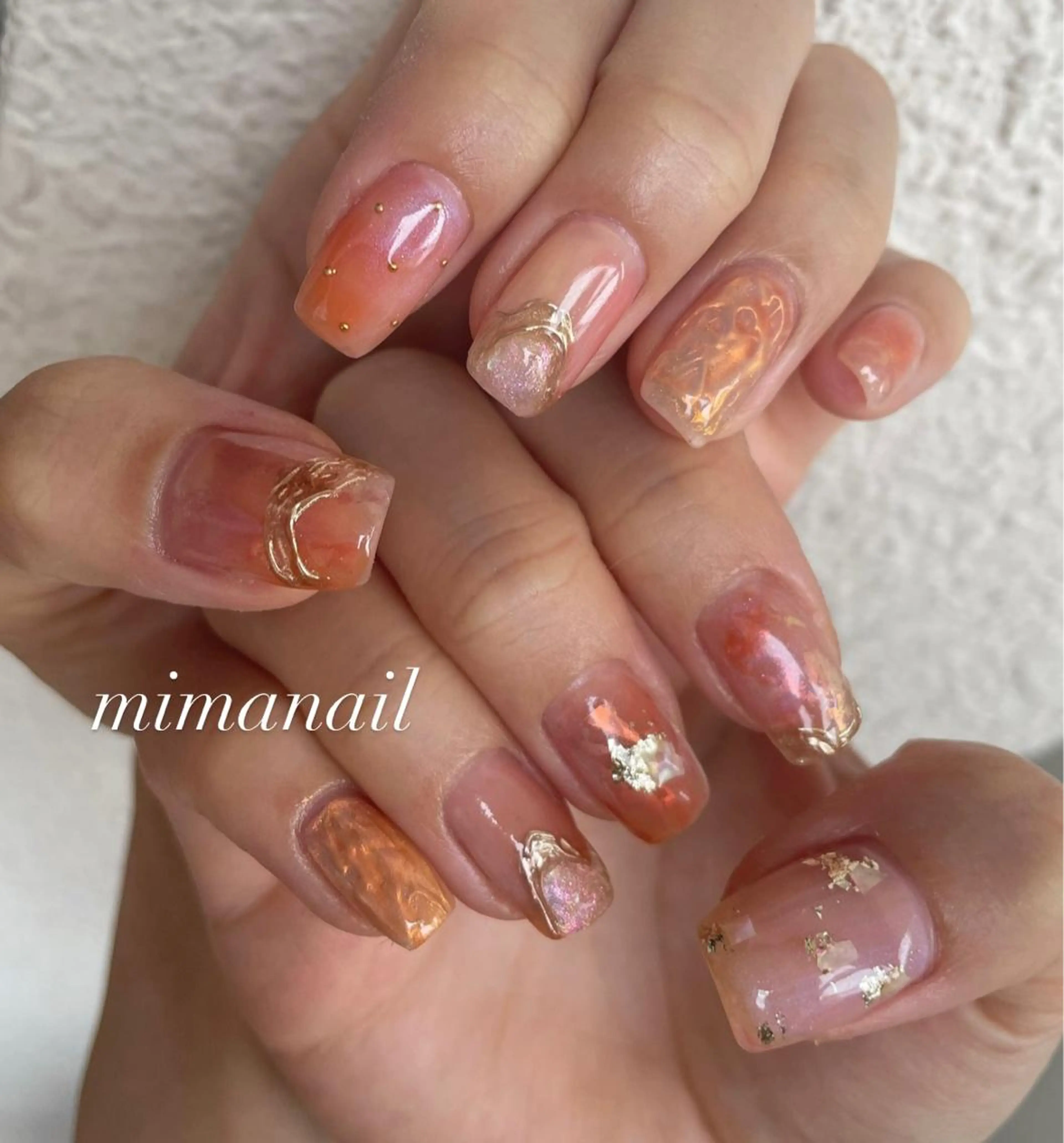 ネイル ハンドネイル mima nailのネイルデザイン