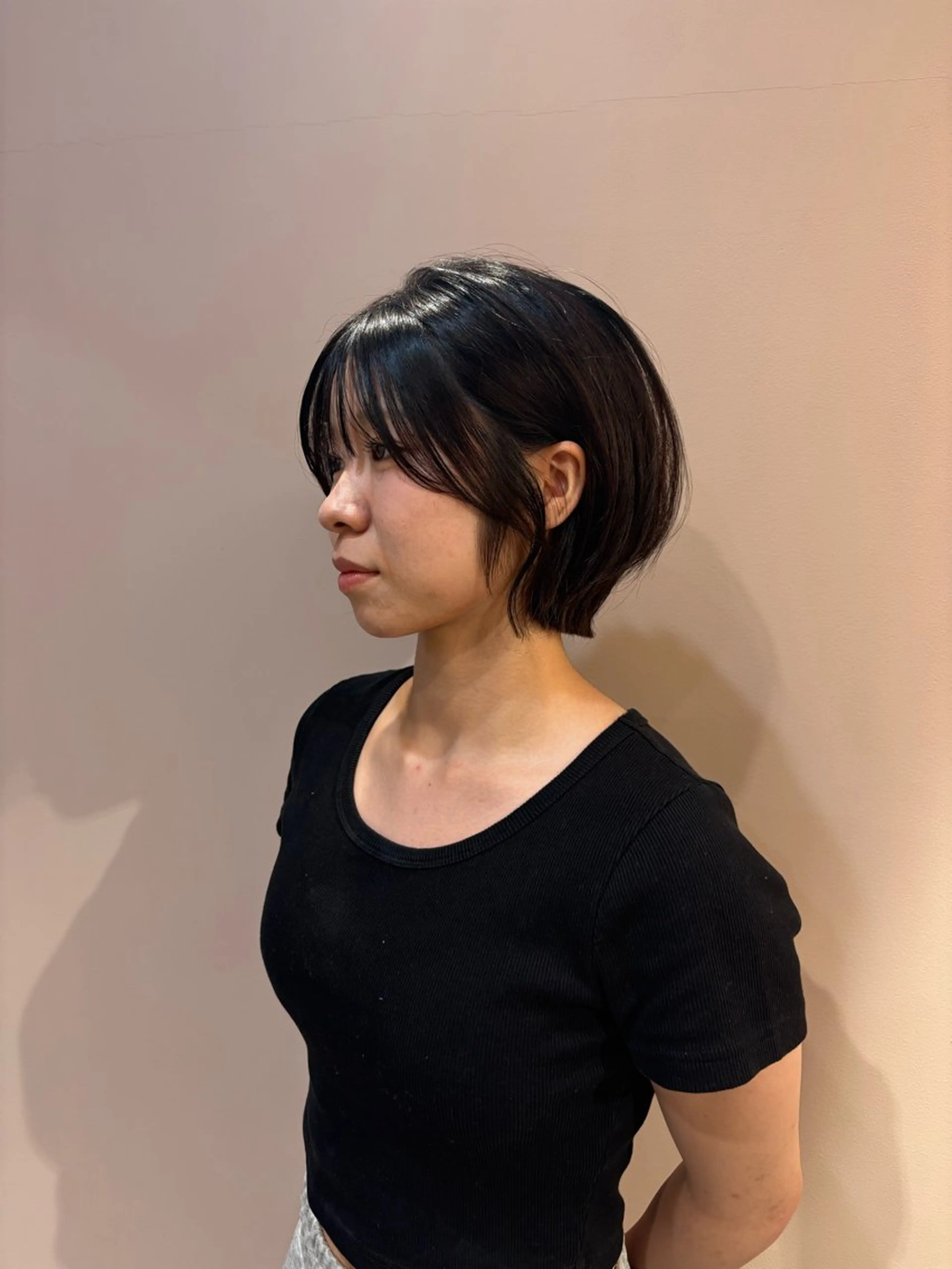 ショート ショートボブ ボブ ショートヘア 野口 咲愛のヘアスタイル