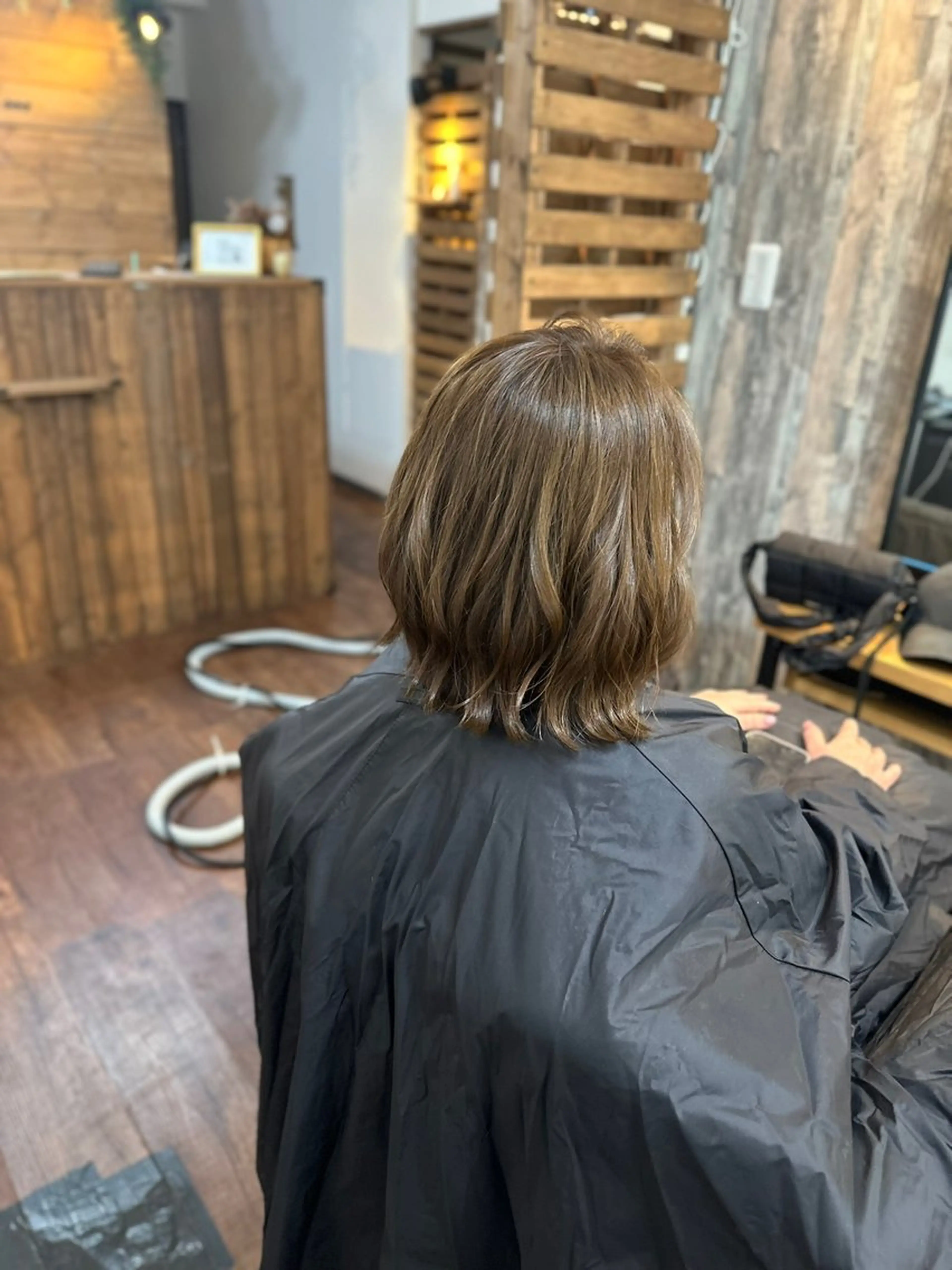 ミディアム カット ヘアカラー Lizir  ルズィール所属・Luzir⭐︎ GEN⭐︎のヘアスタイル