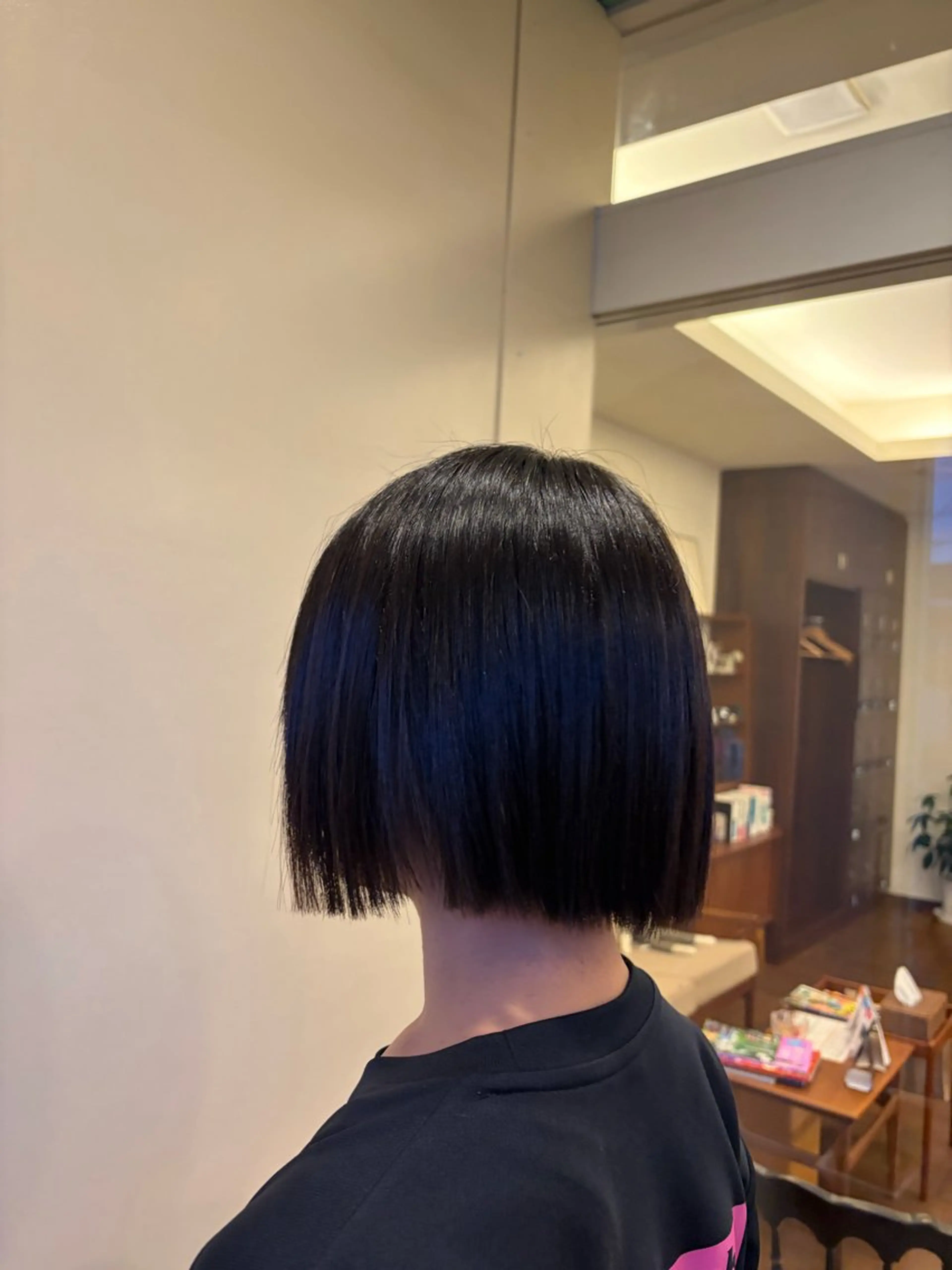 ミディアム カット 加茂 響のヘアスタイル