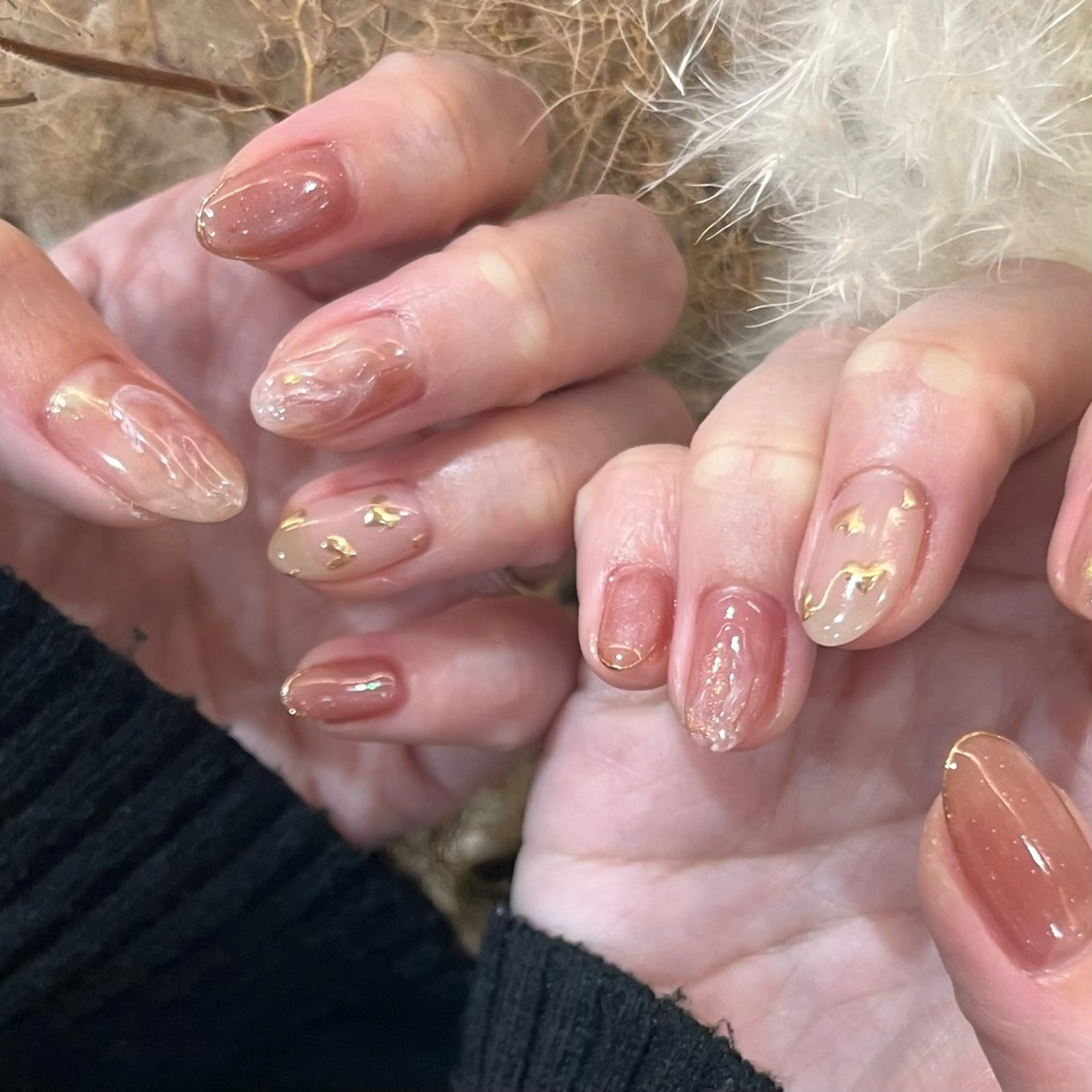 ネイル ハンドネイル shio ♡ 19.20日空きありのネイルデザイン