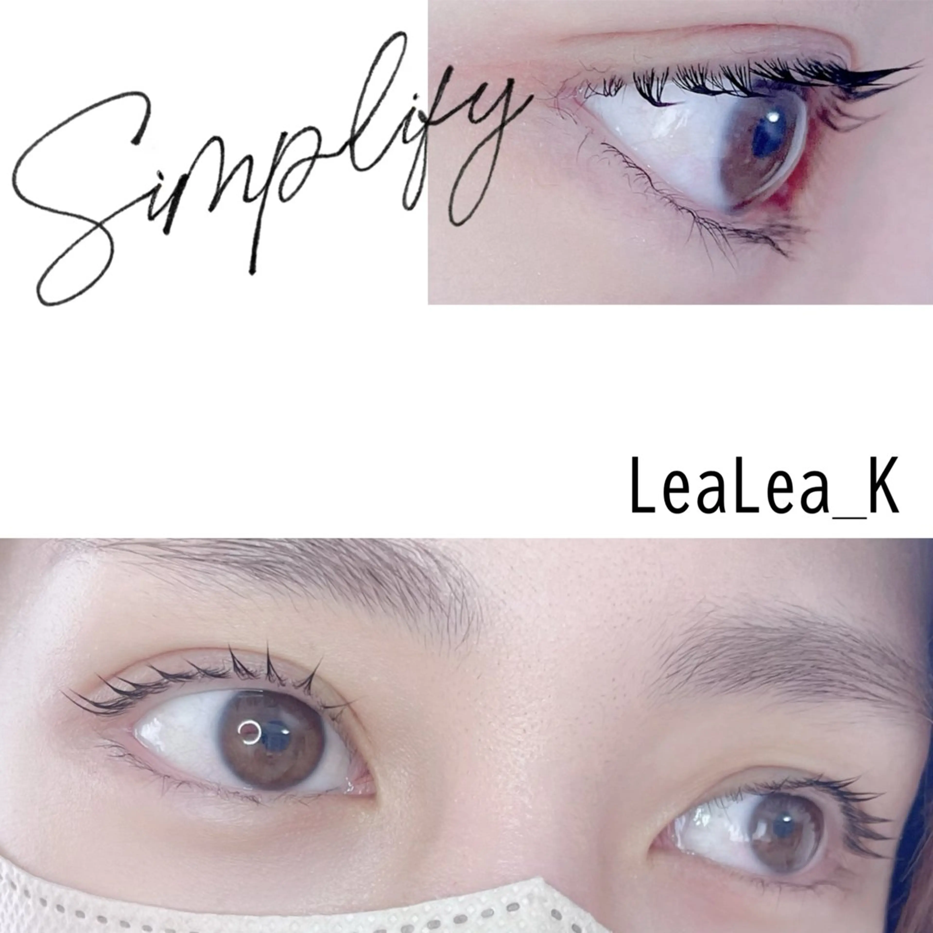 マツエク・マツパ LeaLea_K MIZUKIのマツエク・マツパデザイン