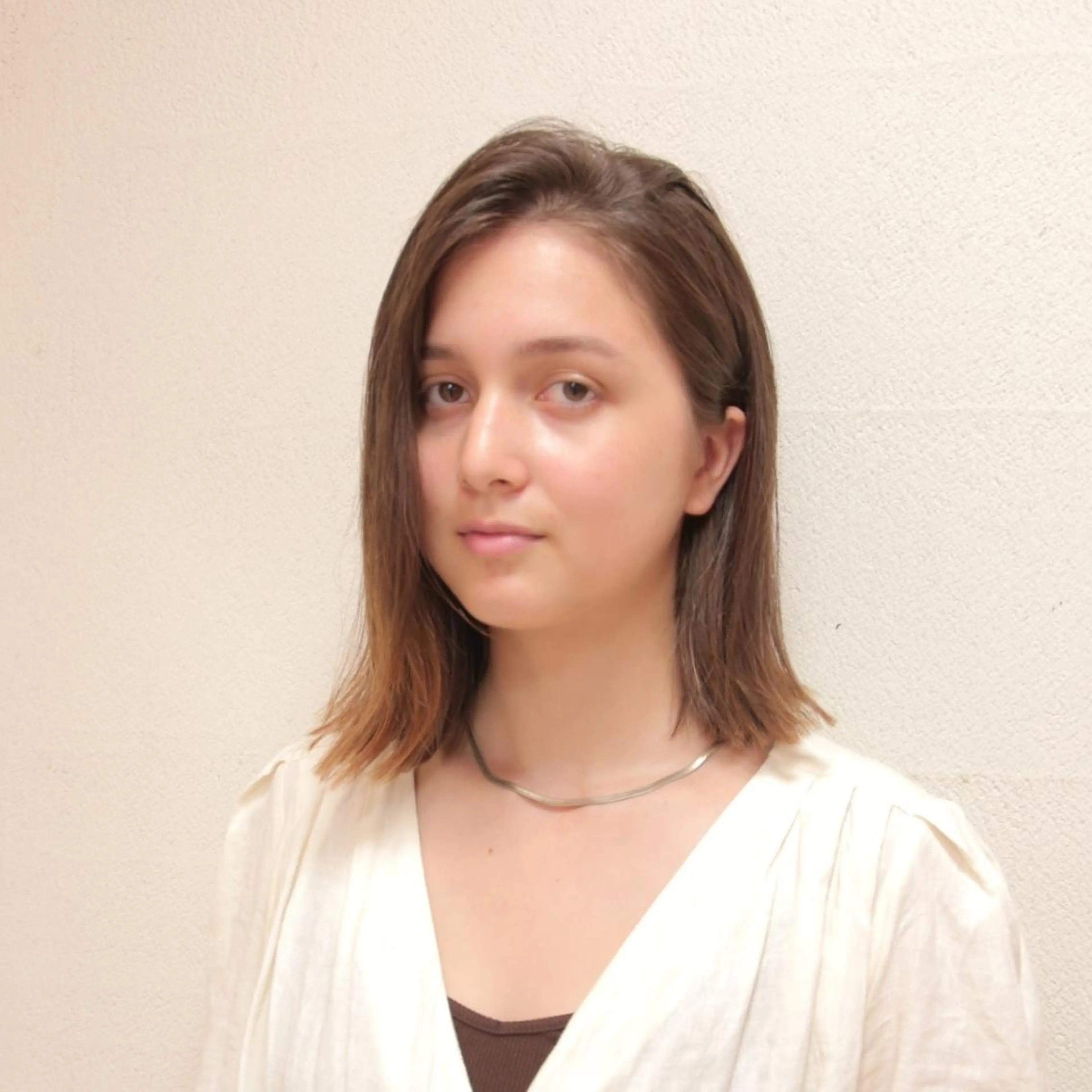 ミディアム カラー カット 縮毛矯正 nagane sayakaのヘアスタイル