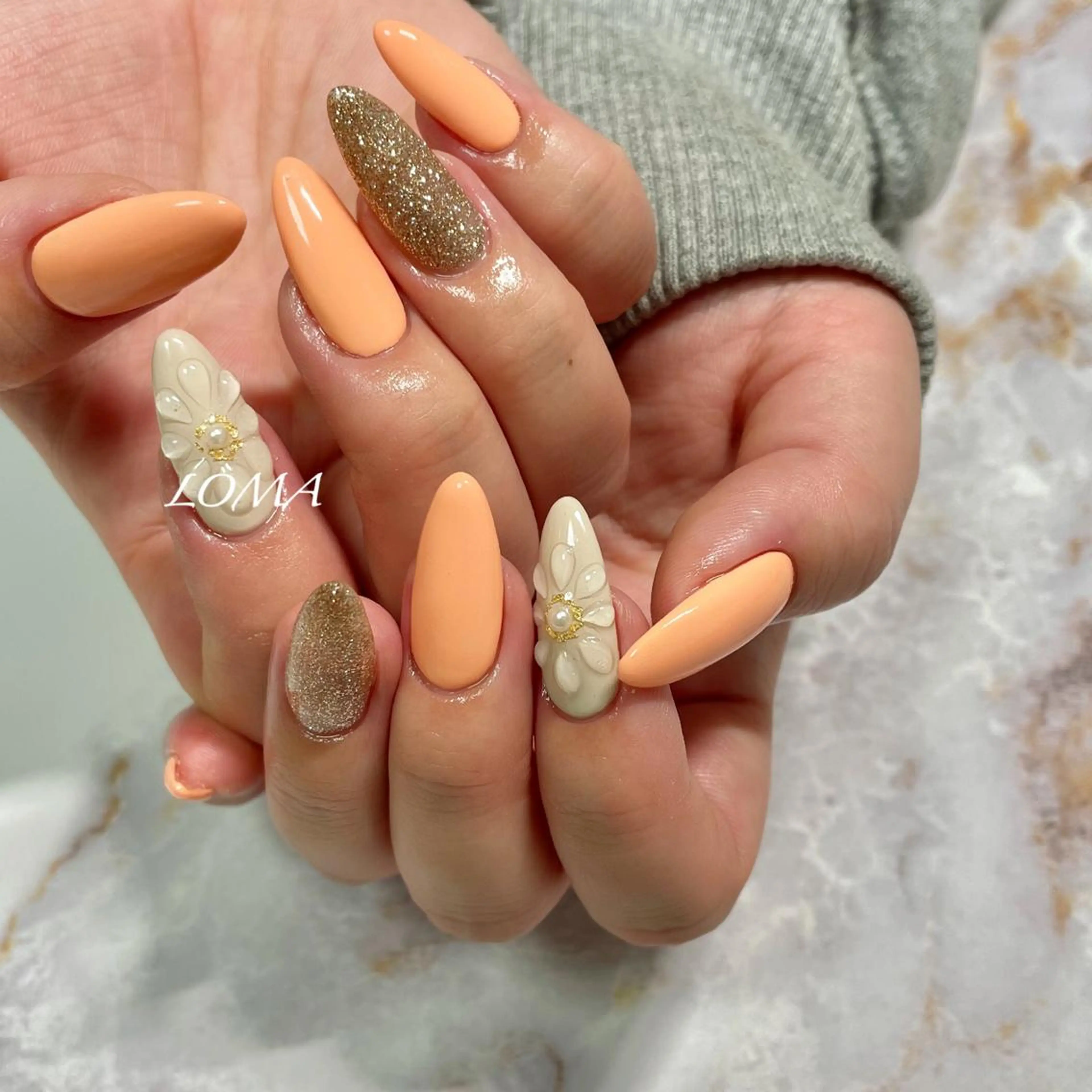 ネイル ハンドネイル ハンドケア m-nail 🌙minamiのネイルデザイン