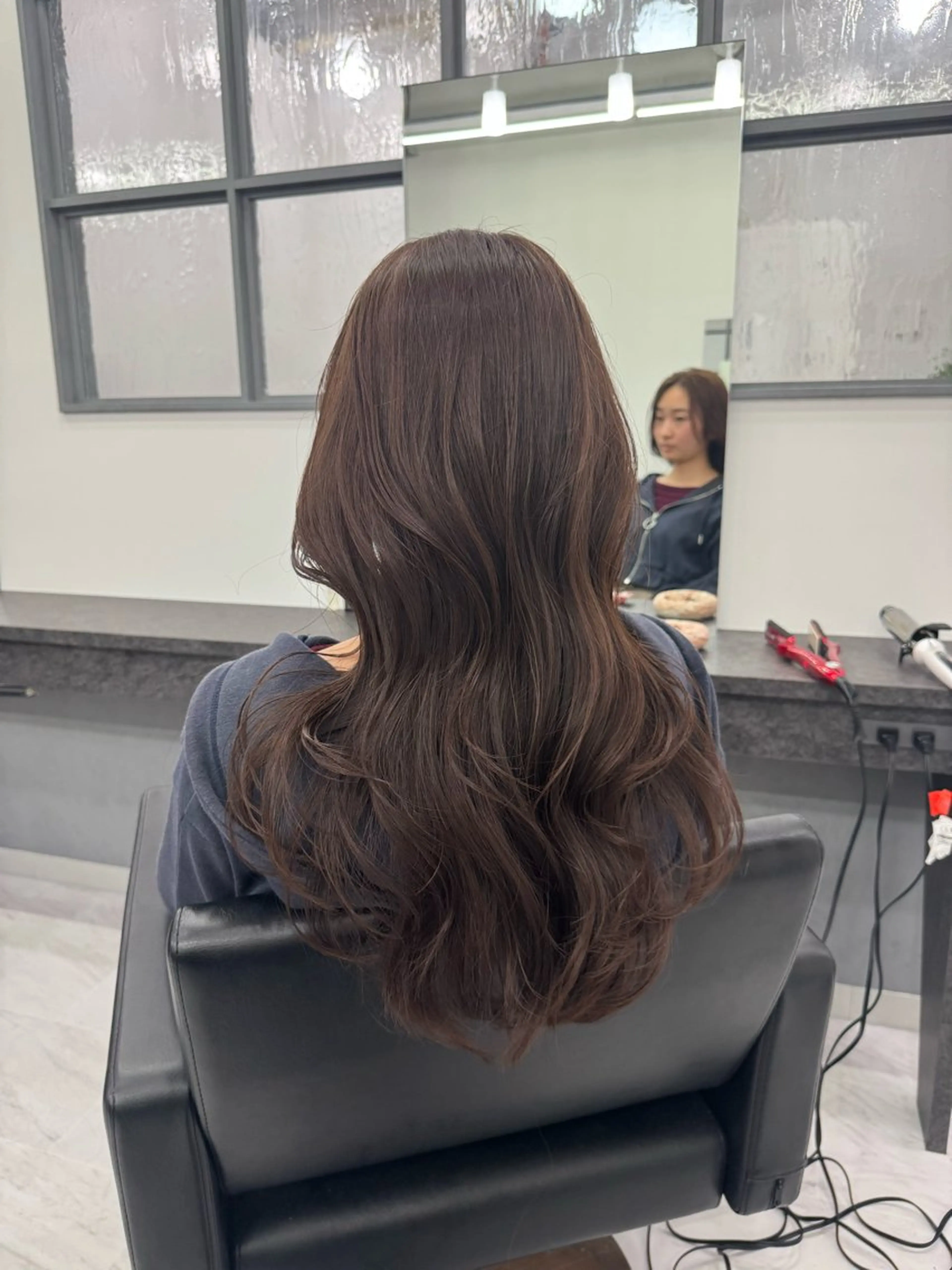 ロング カット トリートメント レイヤー・ブリーチ kiyotoshiのヘアスタイル