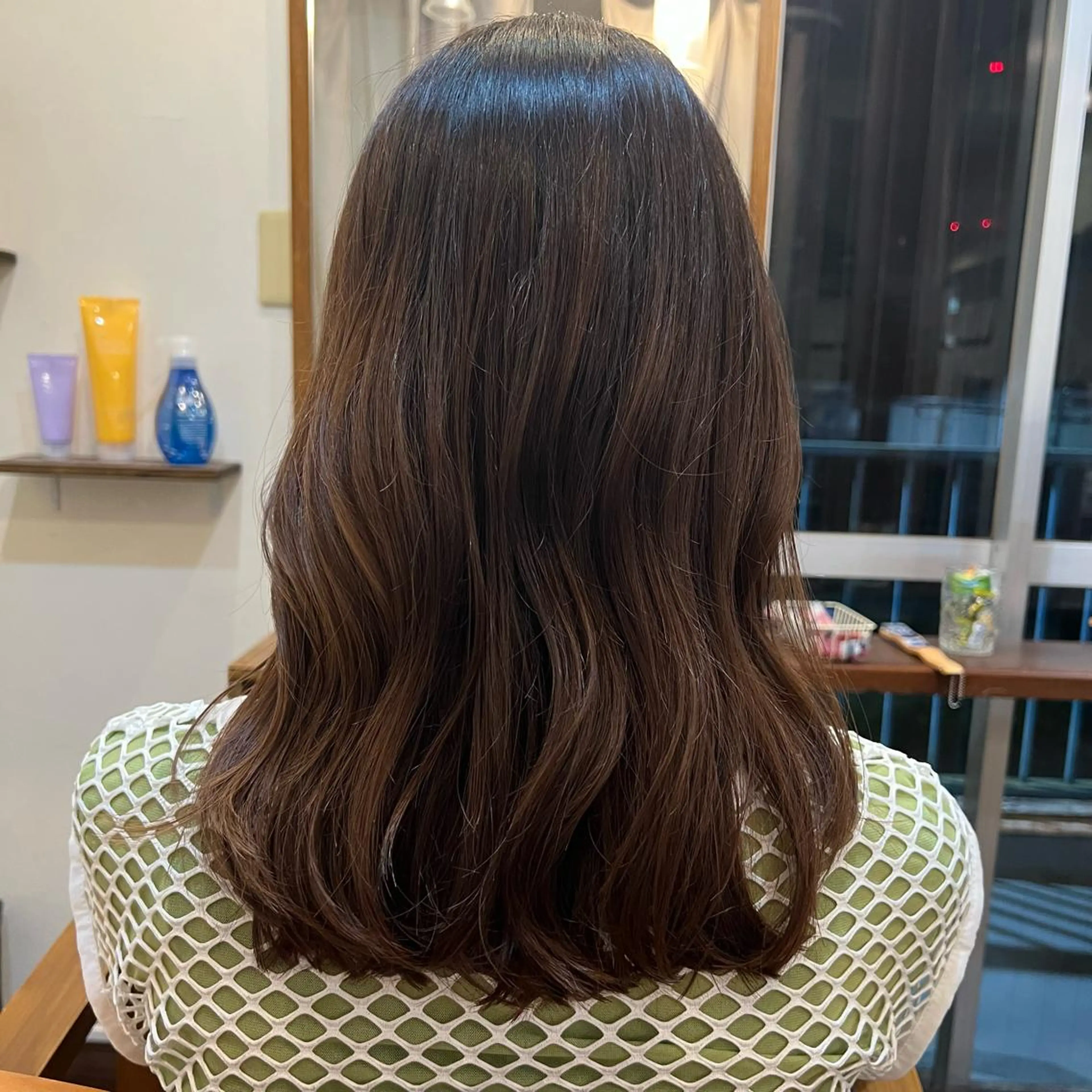 セミロング chakura めいのヘアスタイル