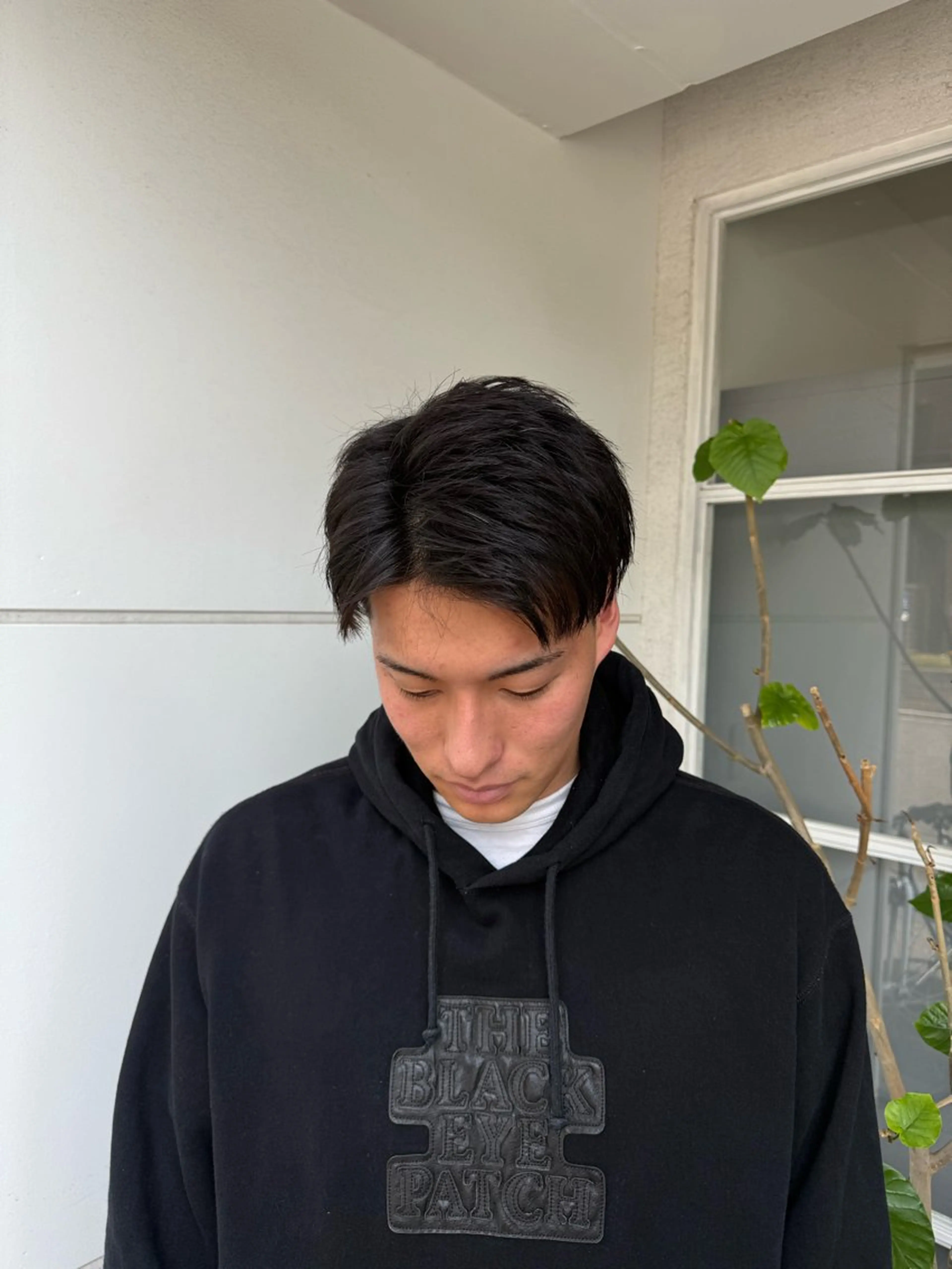 メンズ アップバング カット かとう きりん🎀🪽のヘアスタイル