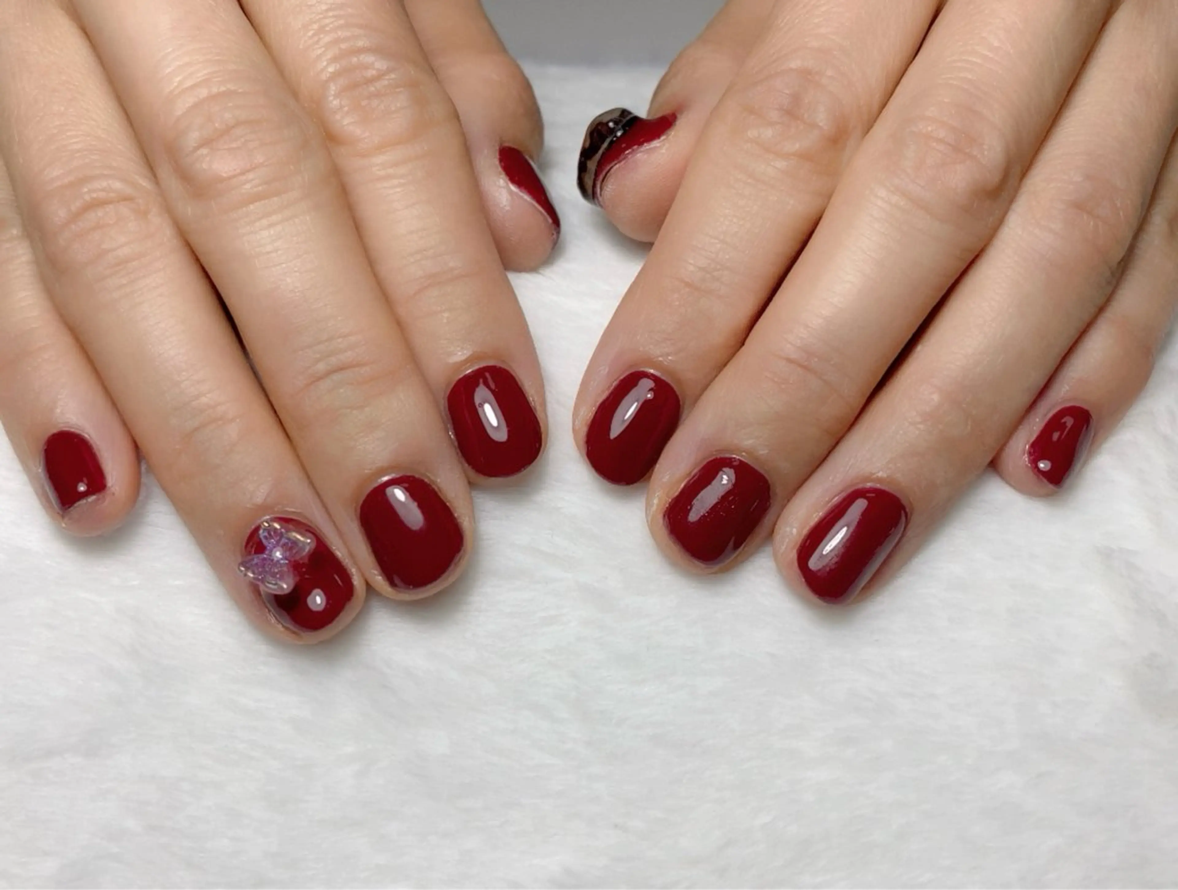 💅🏻ワンカラー　（オフ代別途有り）の写真