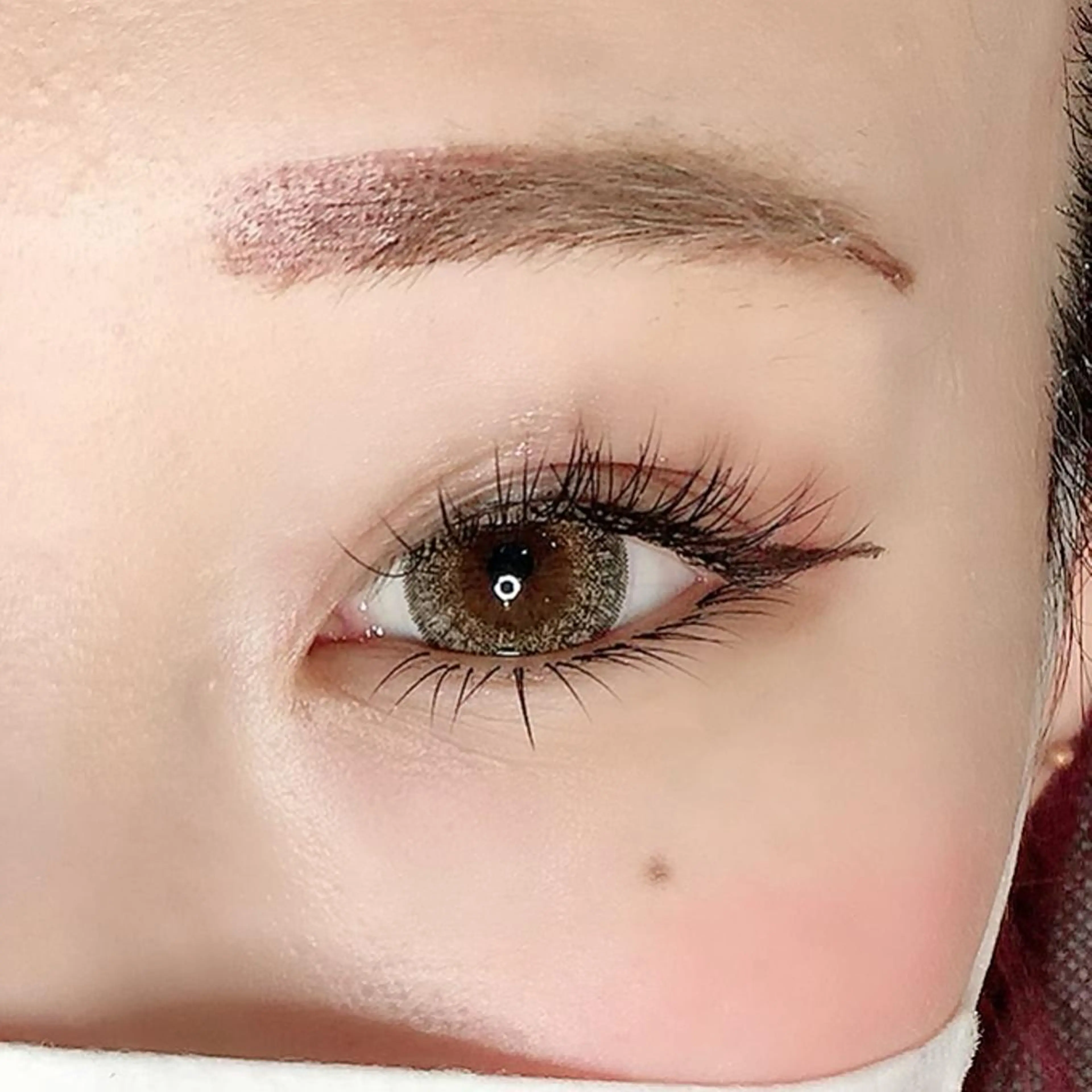 フラットラッシュ下まつげ40本✨️ ＋500円でLEDやカラーに変更可能🌱何色でもOKの写真