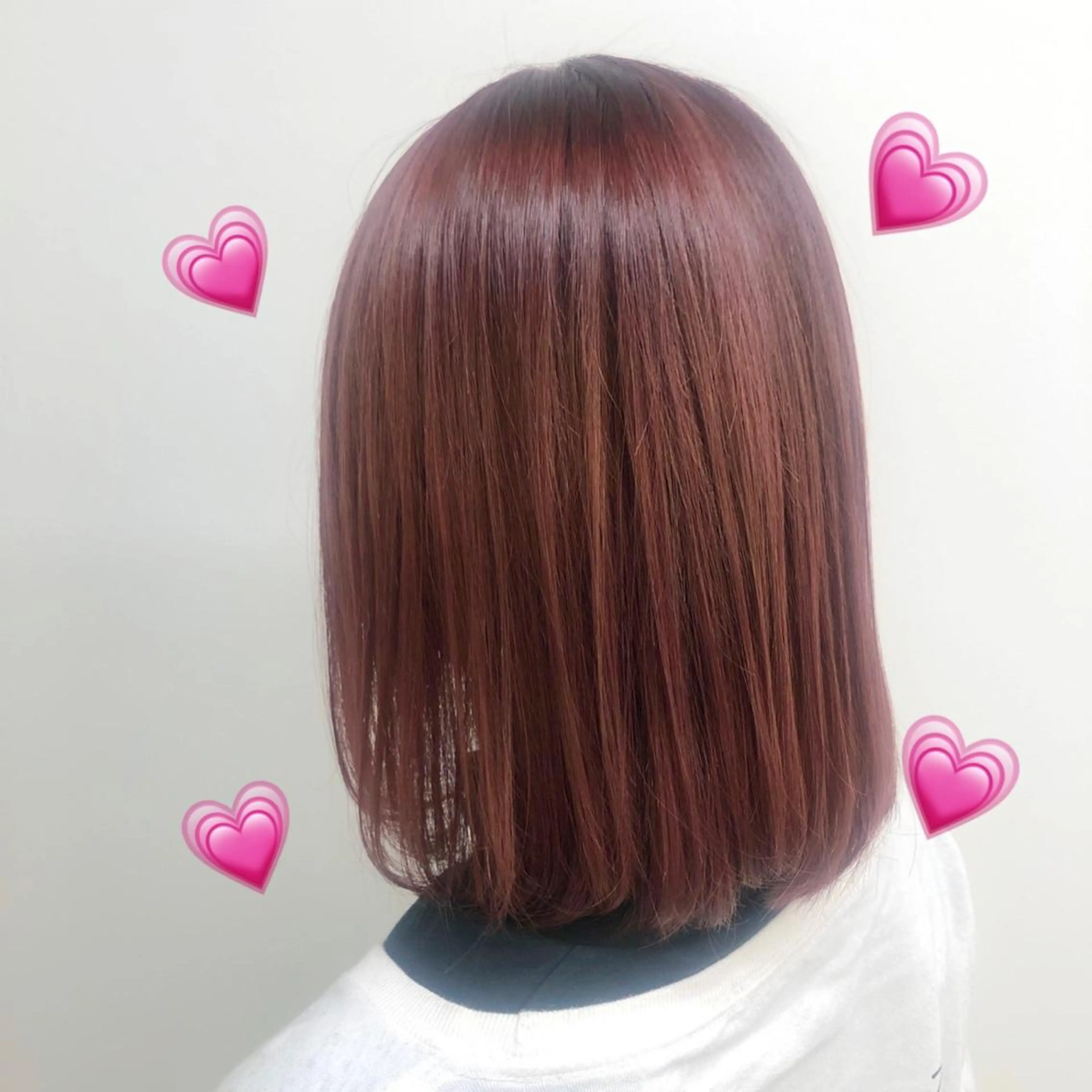 ミディアム カラー パーマ ヘアアレンジ メンズ キッズ 髪質改善 ♡透け感カラー 大賀哲平♡のヘアスタイル