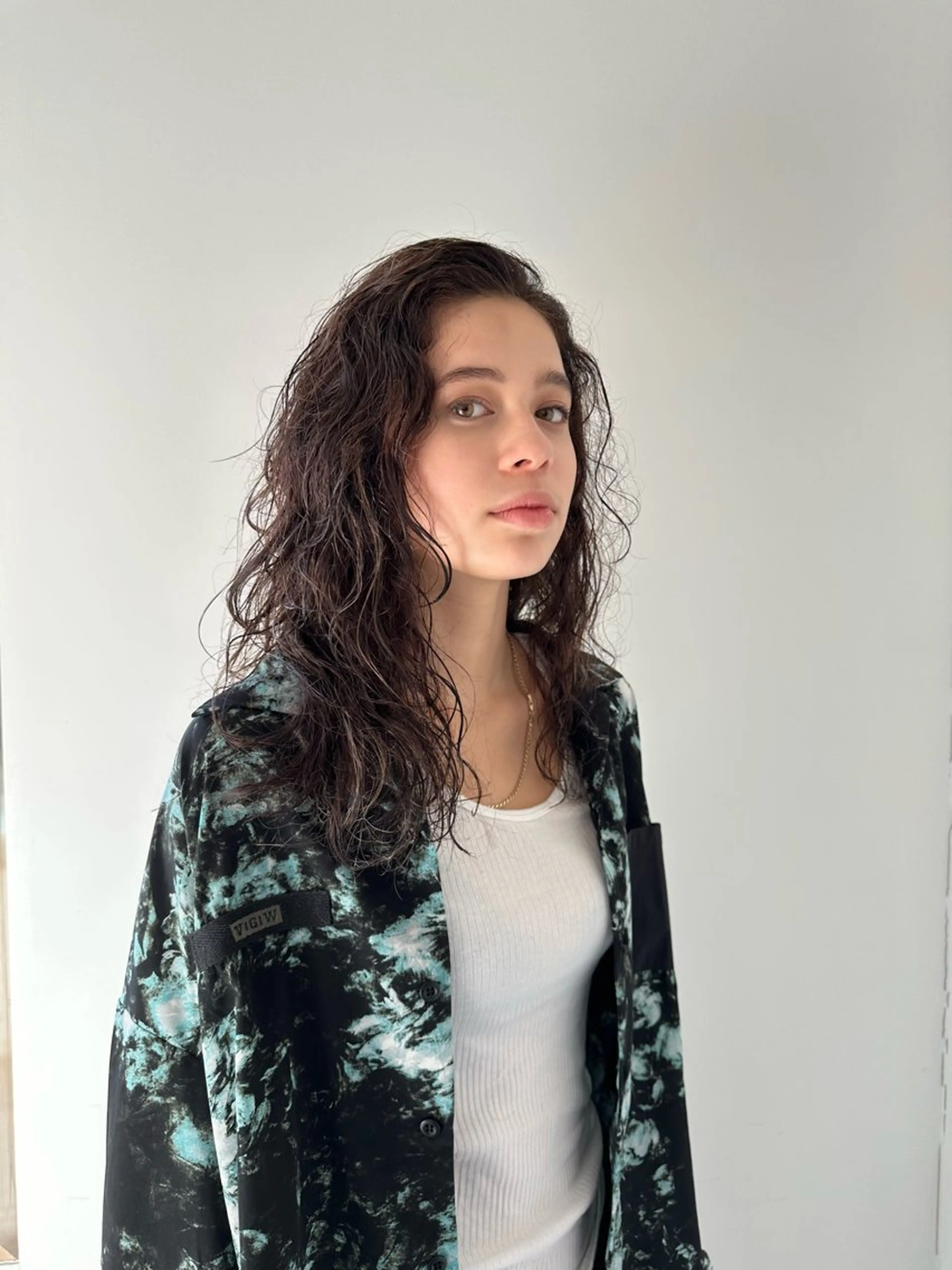 セミロング カラー パーマ CEINEPATH DEGUCHIのヘアスタイル