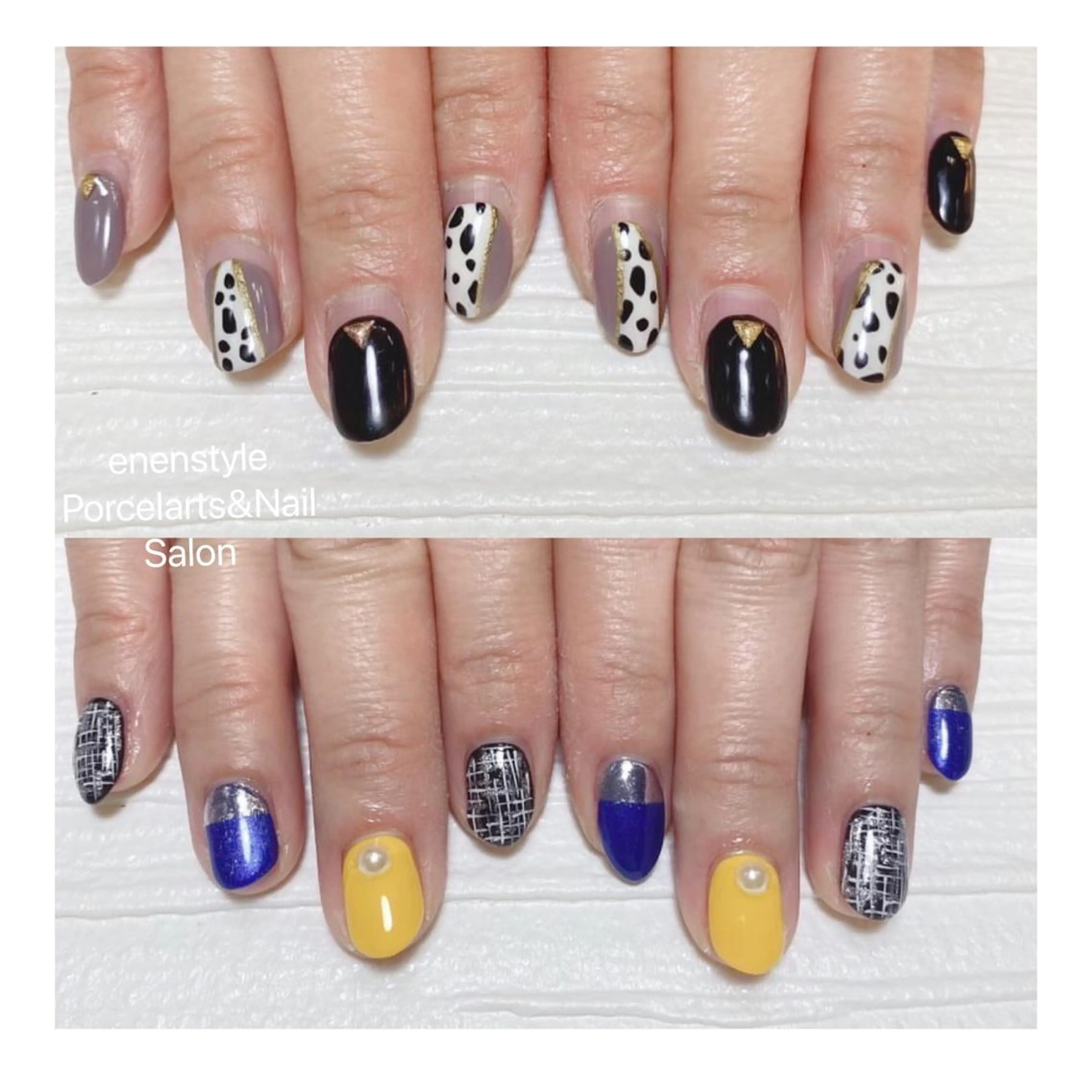 ミディアム ネイル 👑enen style👑のネイルデザイン