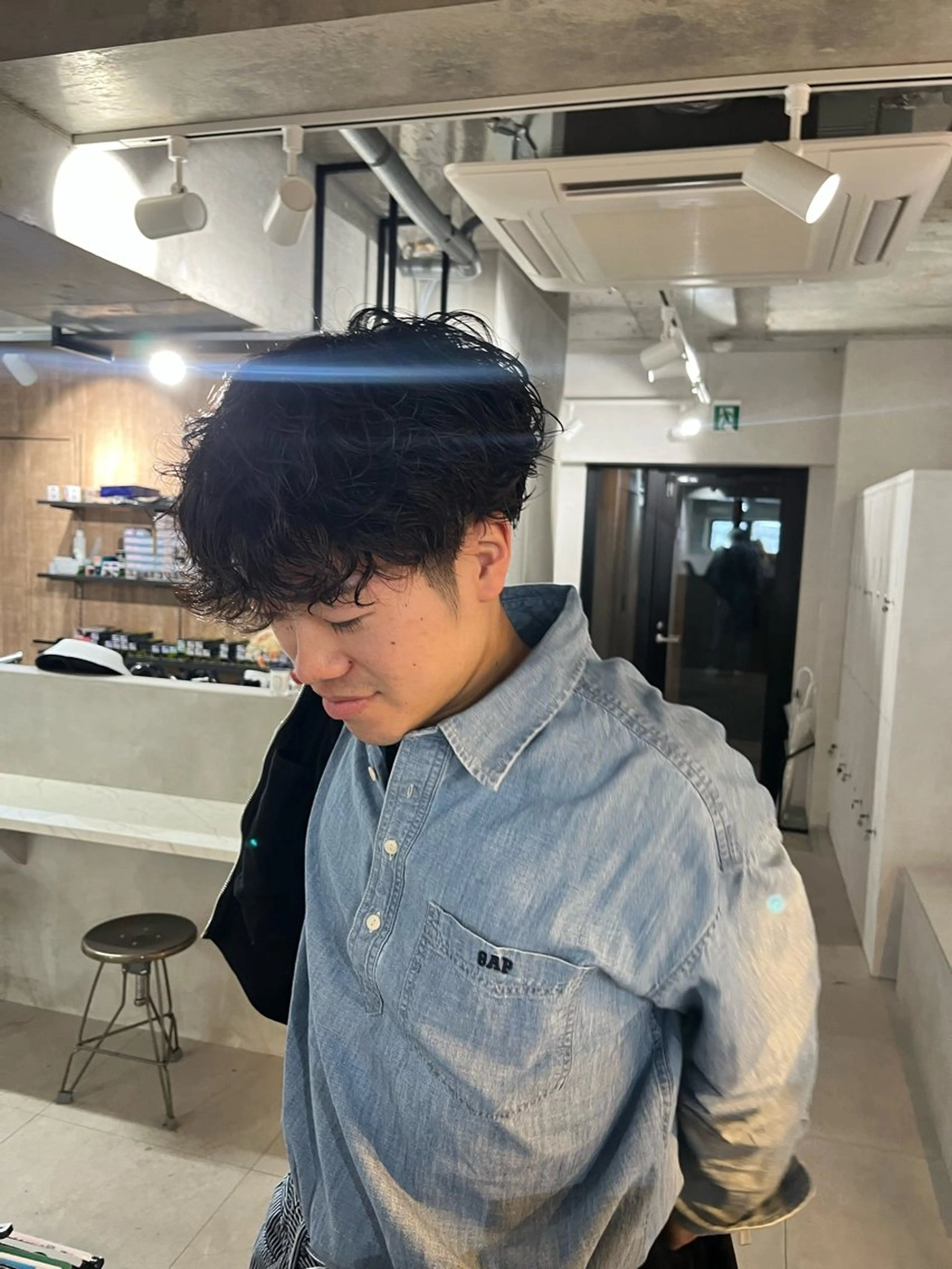 パーマ メンズ メンズパーマ anon Loemのヘアスタイル