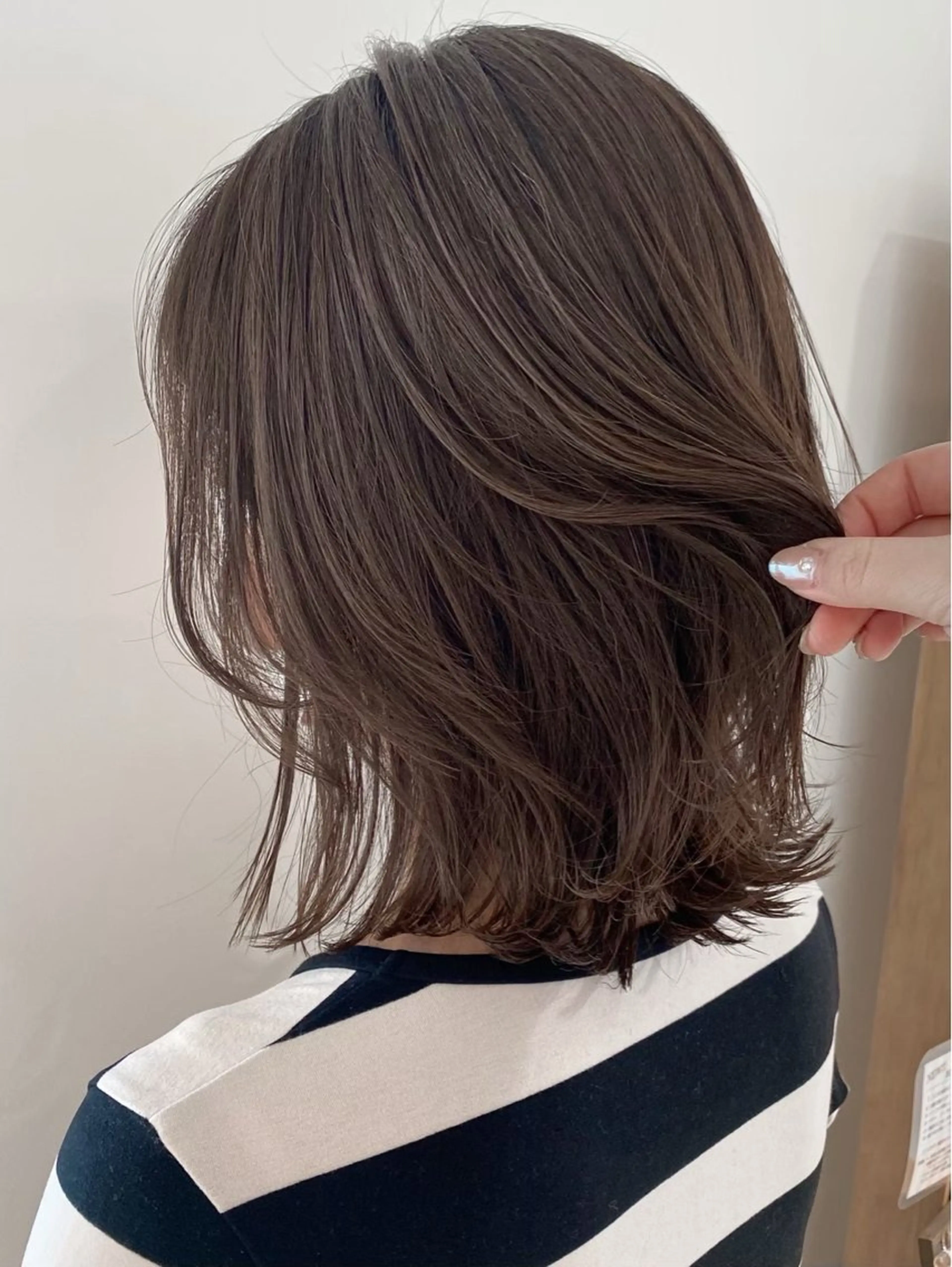 カラー ヘアカラー トリートメント 柳樂 響のヘアスタイル