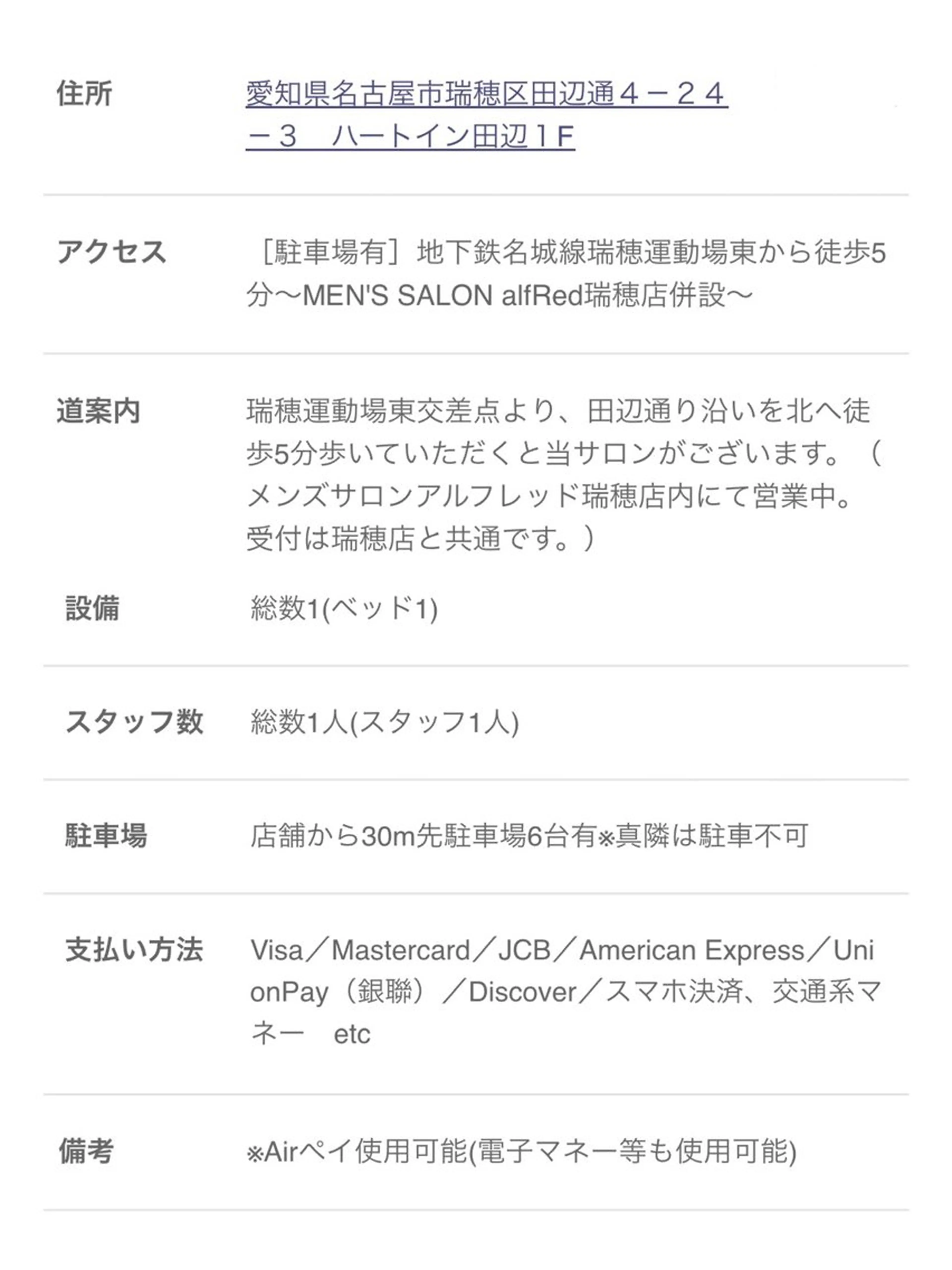 ヘッドスパ専門店 Chisaのエステ・リラクイメージ