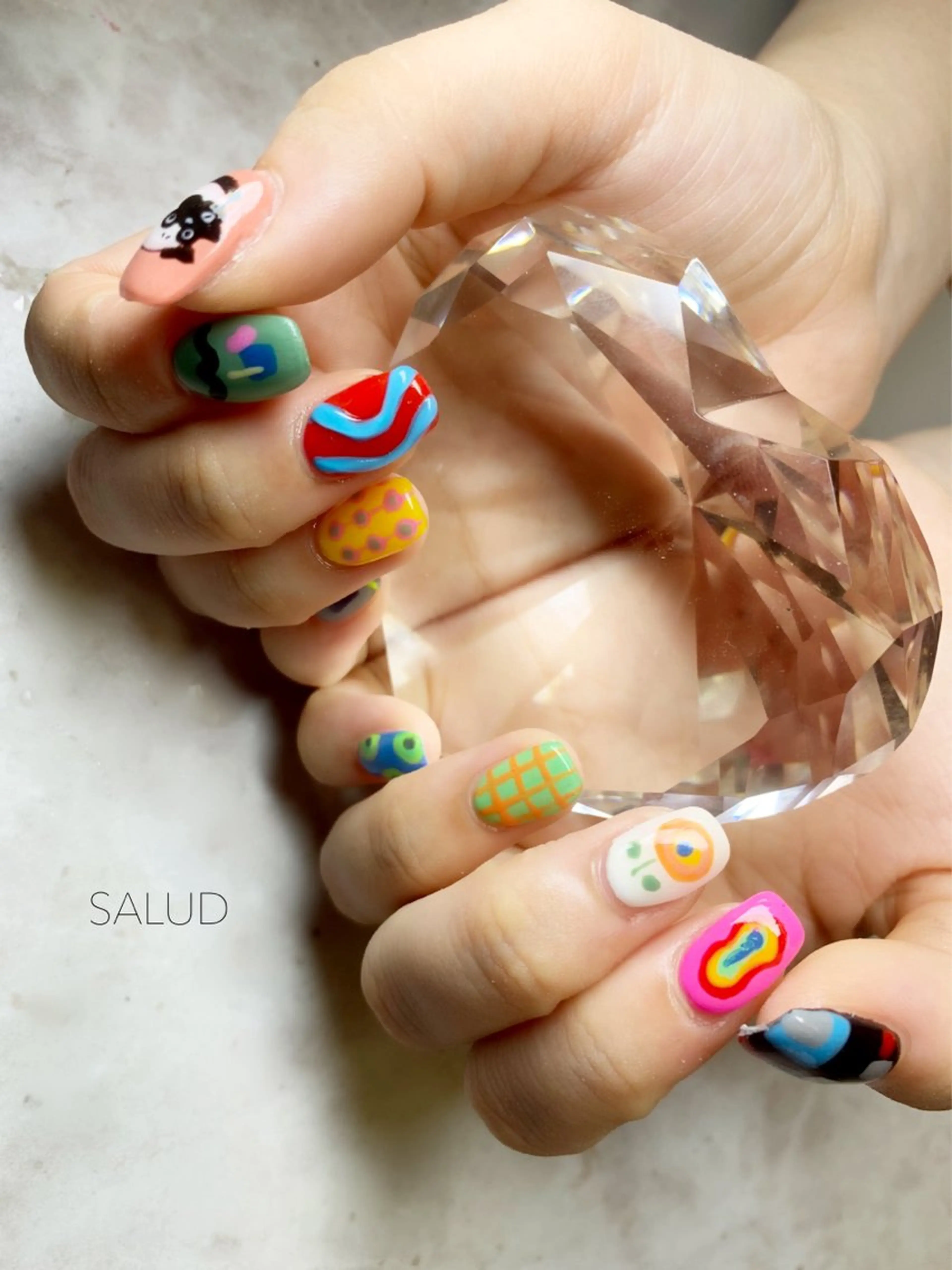 ネイル ハンドネイル Nail Salon SALUDのネイルデザイン