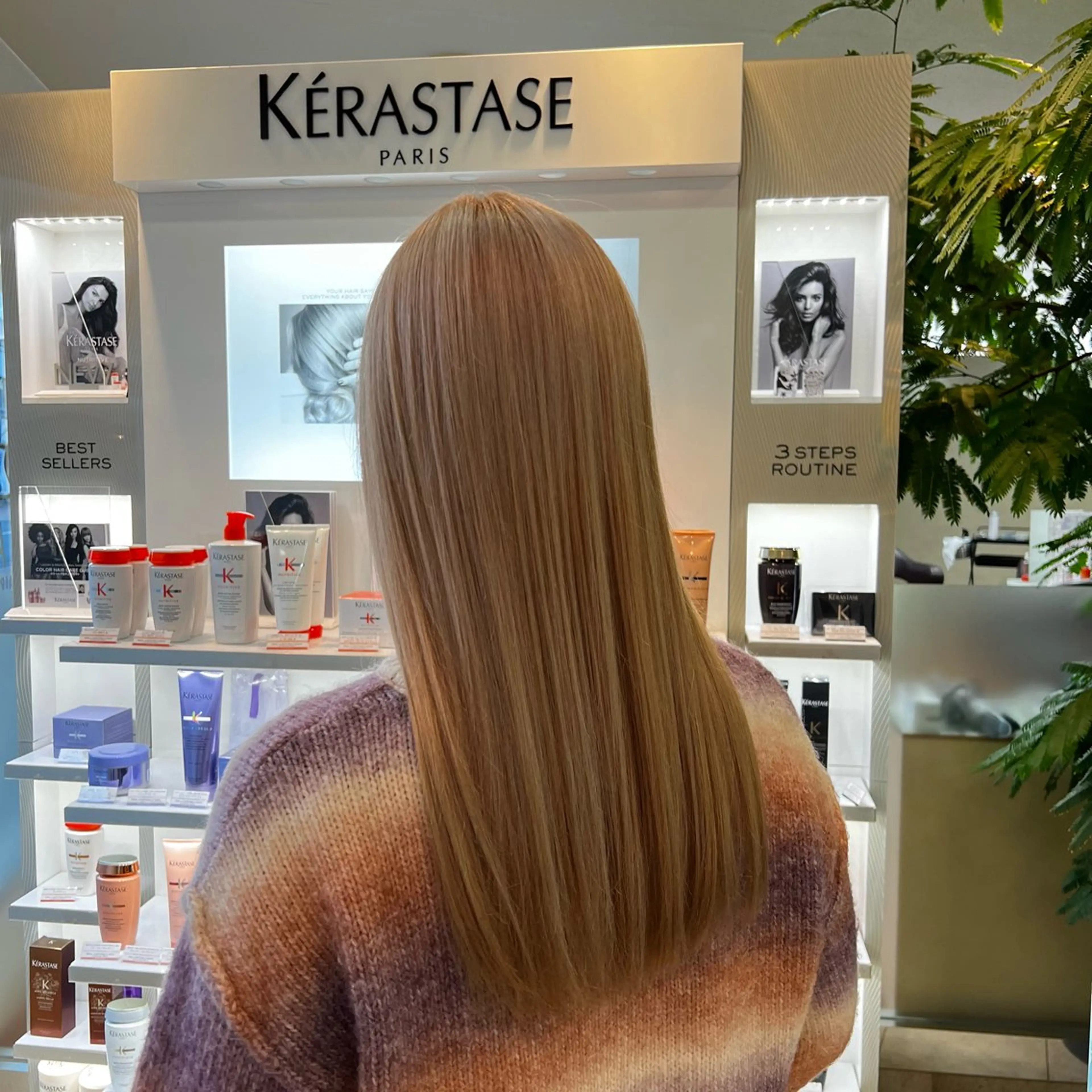 ロング カラー 田中 杏奈のヘアスタイル