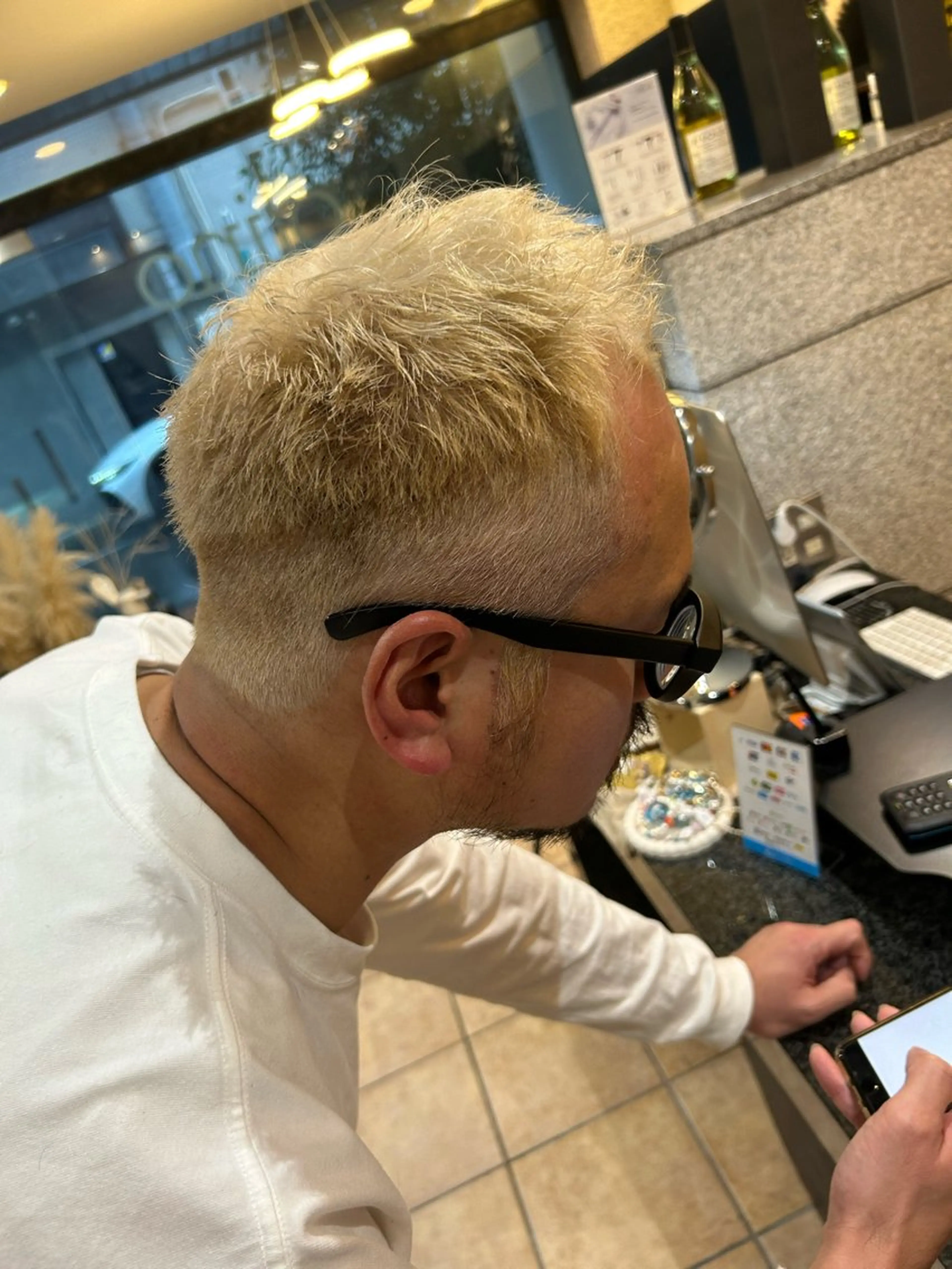 ショート ヘアカラー 西田辺/ タカスナオヤのヘアスタイル