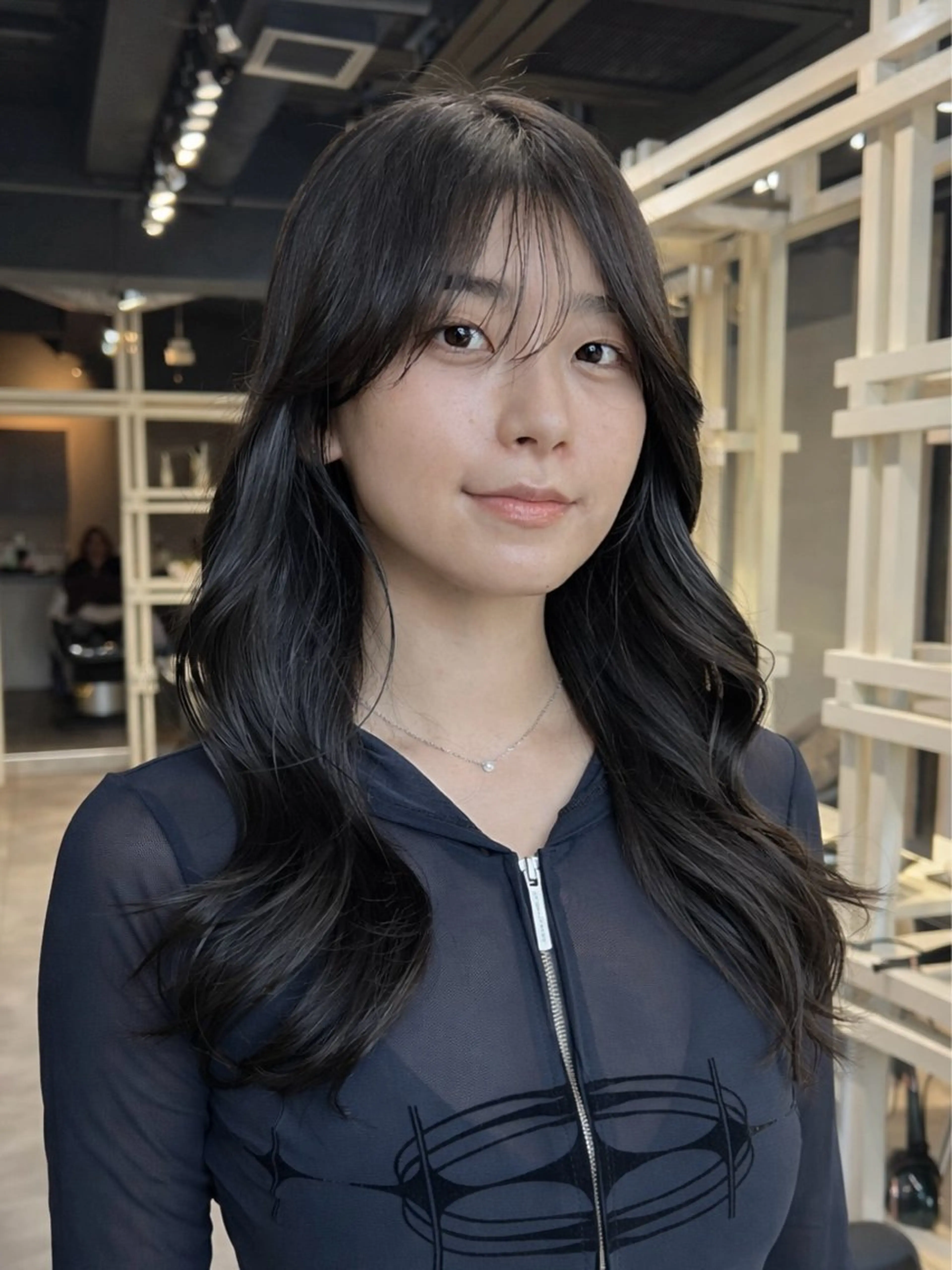 ロング カット ヘアカラー トリートメント 透明感カラー/恵比寿 /レイヤーカット大場のヘアスタイル