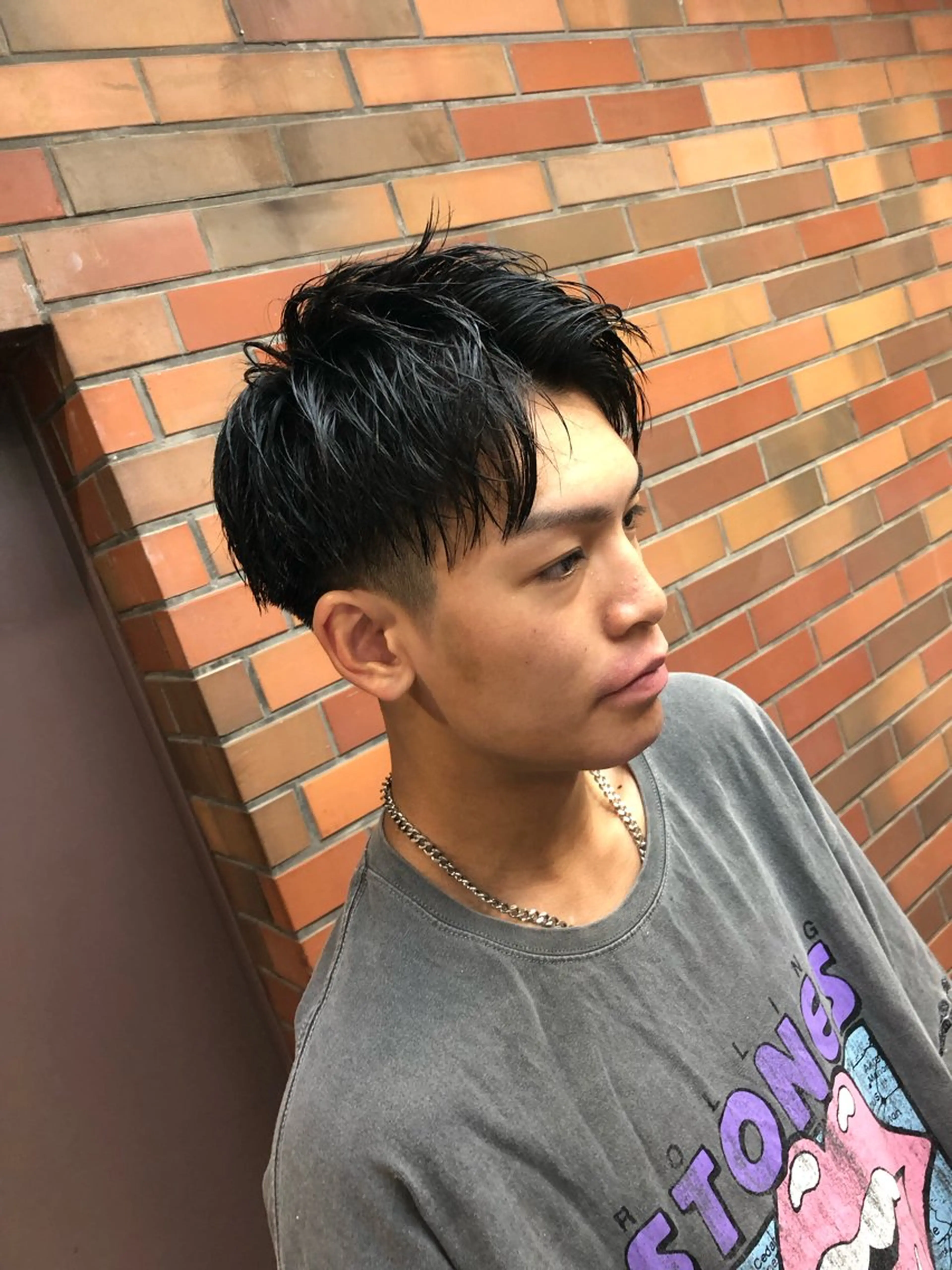 ショート メンズ マッシュ ショートヘア カット ⭐️TOSHIKI メンズパーマオタク⭐のヘアスタイル