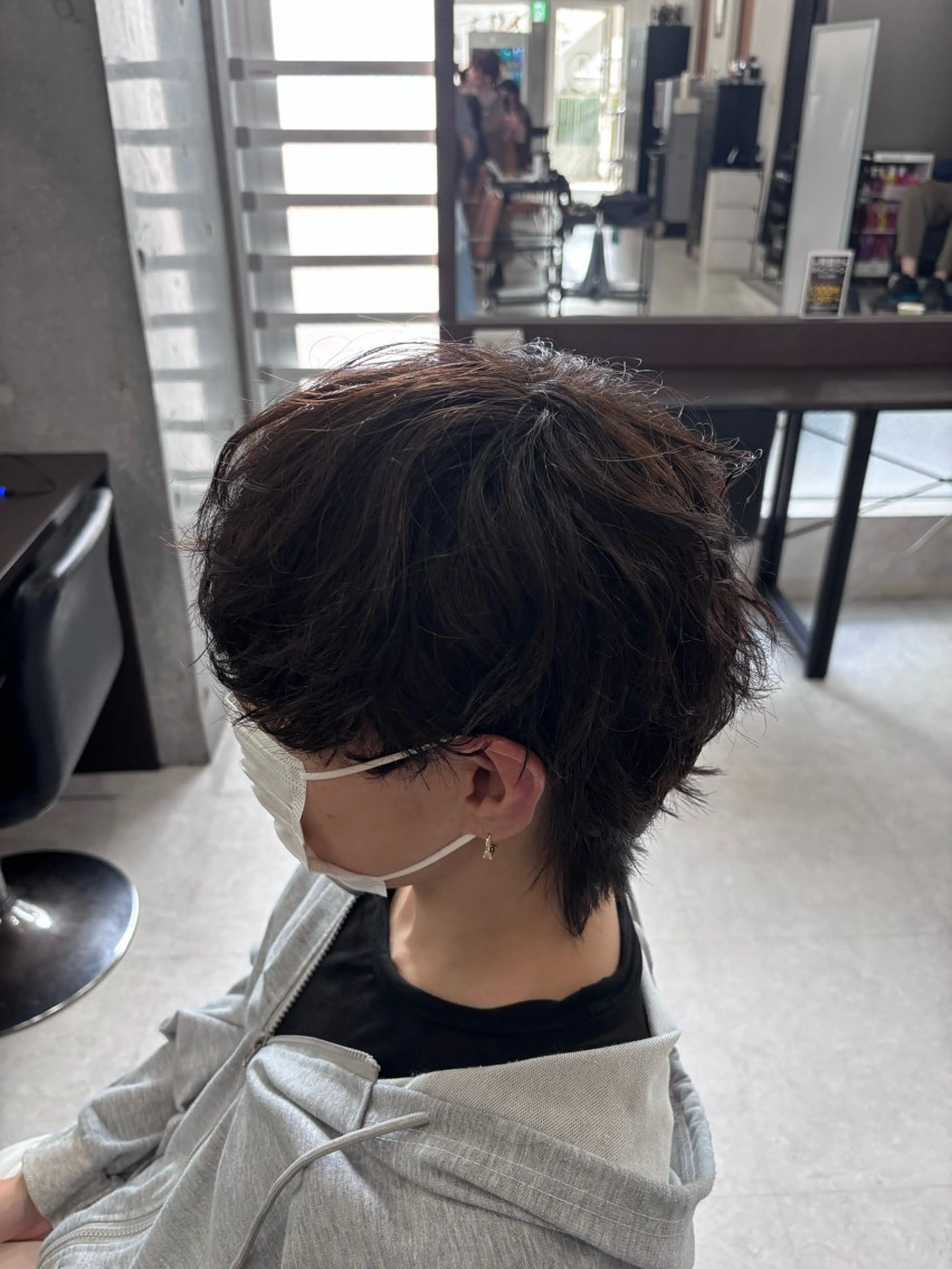 パーマ メンズ カット パーマ トリートメント ヘッドスパ ヘアセット フェザーの鬼 🇰🇷yutoのヘアスタイル