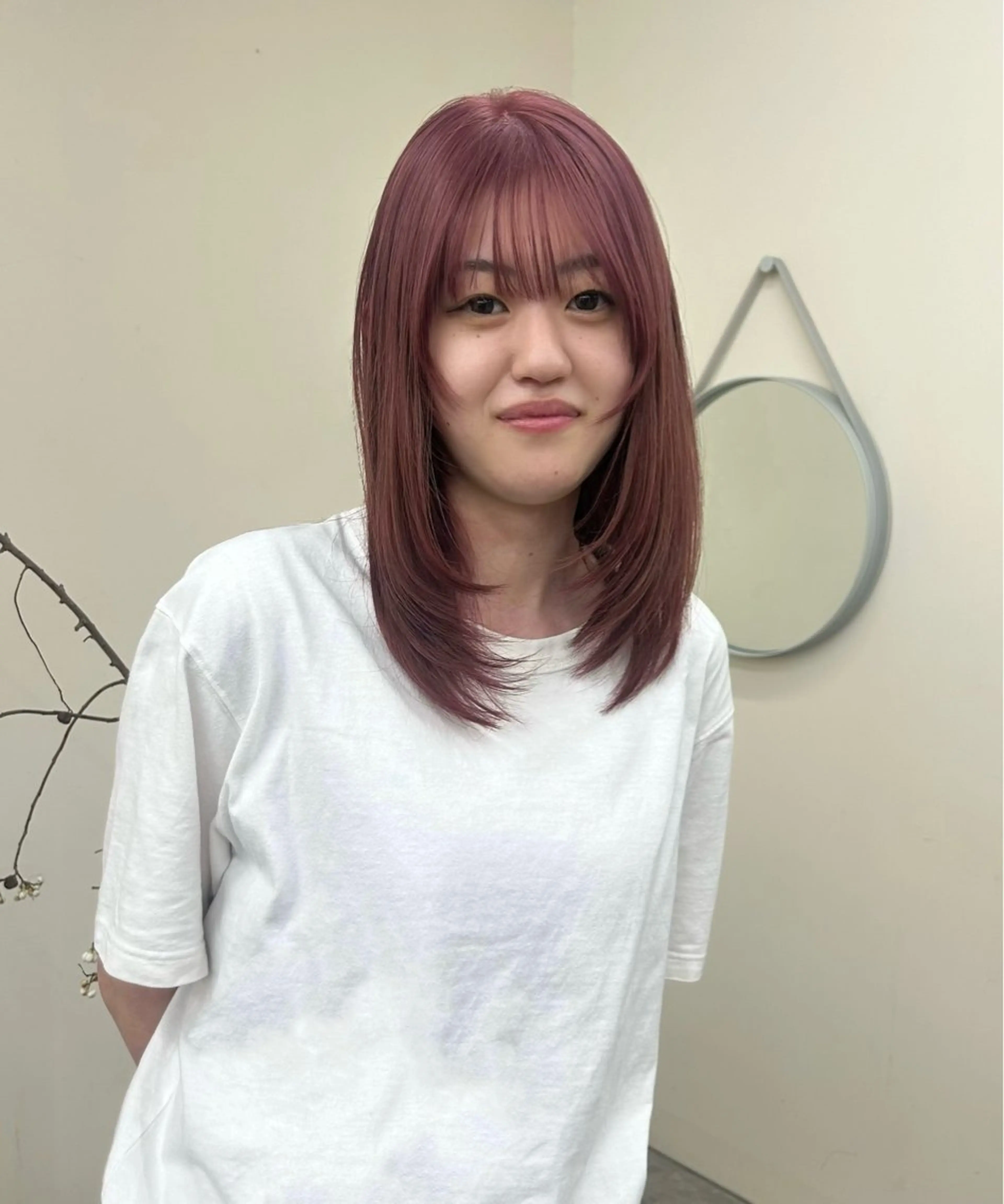 ダブルカラー（ブリーチあり）の写真