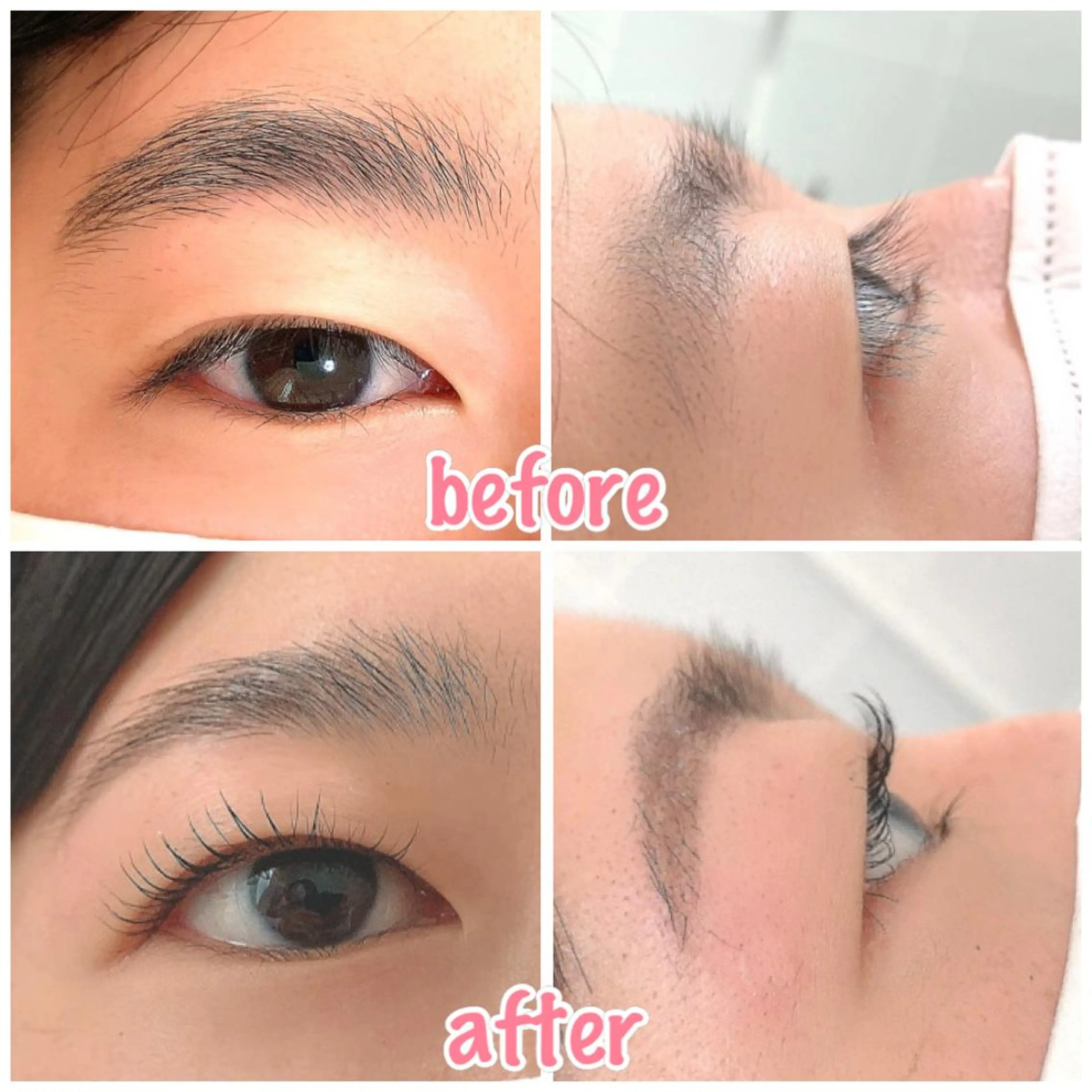 マツエク・マツパ アイブロウ まつげパーマ rinacoco ★のマツエク・マツパデザイン