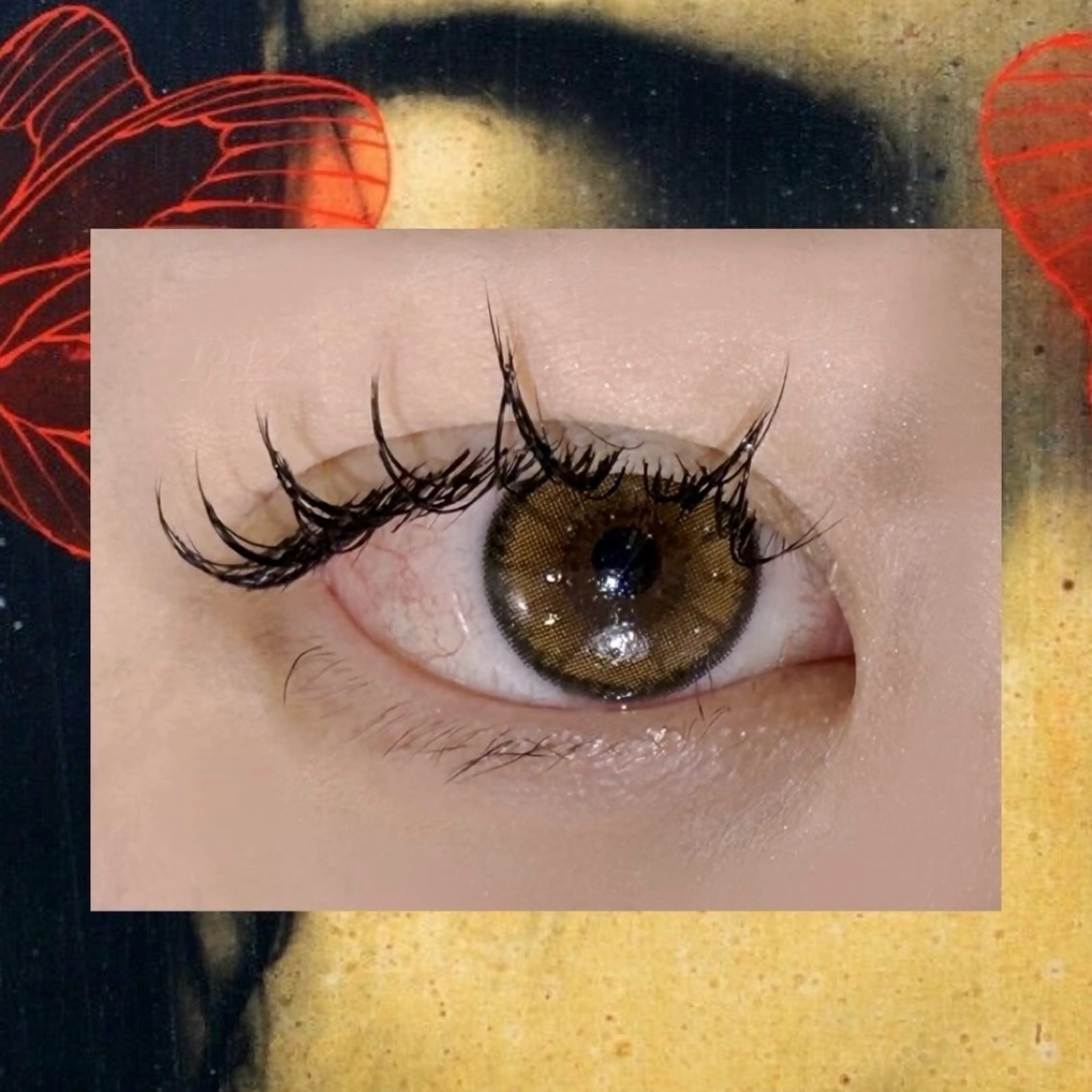 マツエク・マツパ キュート Dカール 中西 真悠のマツエク・マツパデザイン