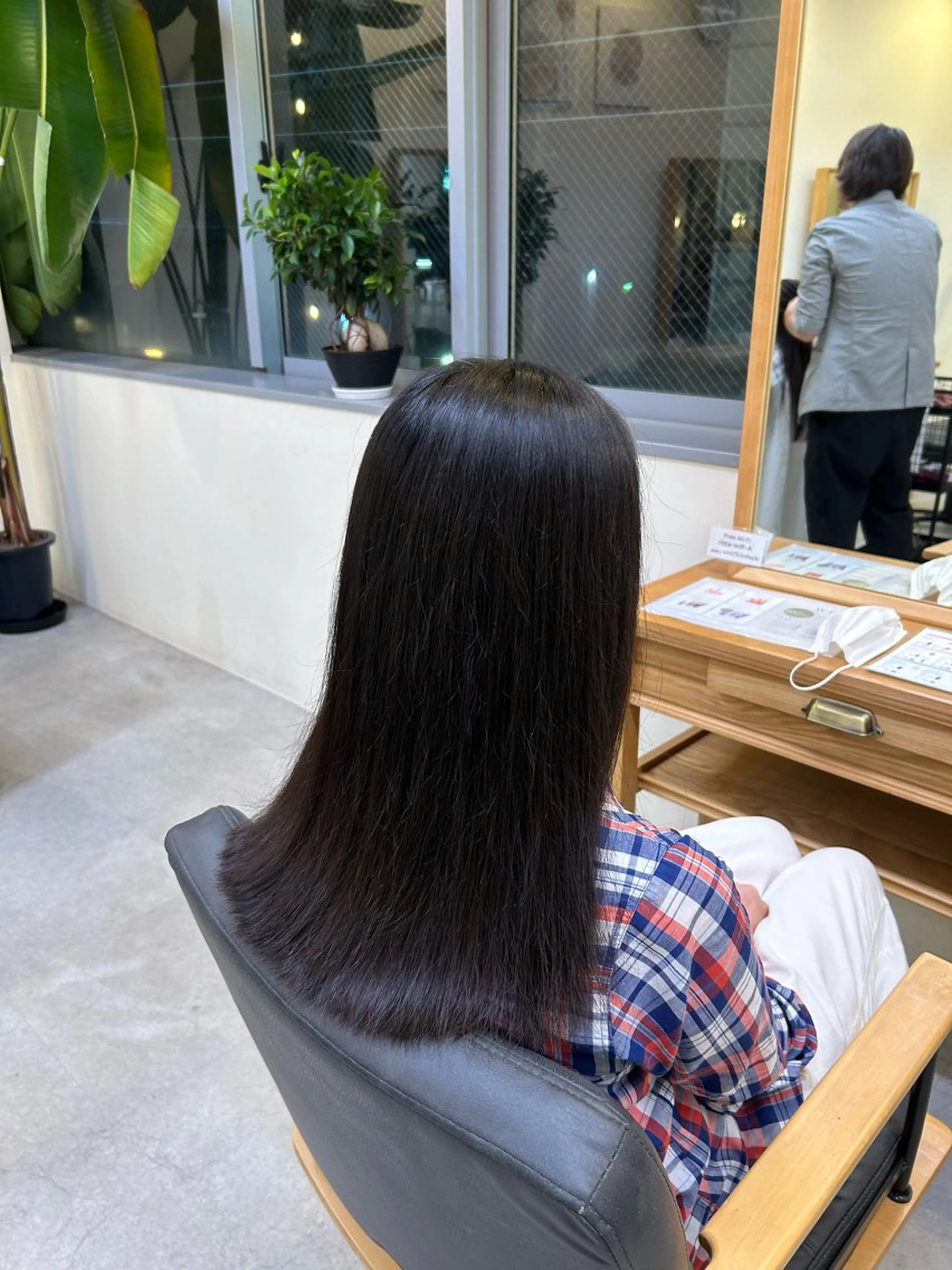 セミロング 村上 一葉のヘアスタイル