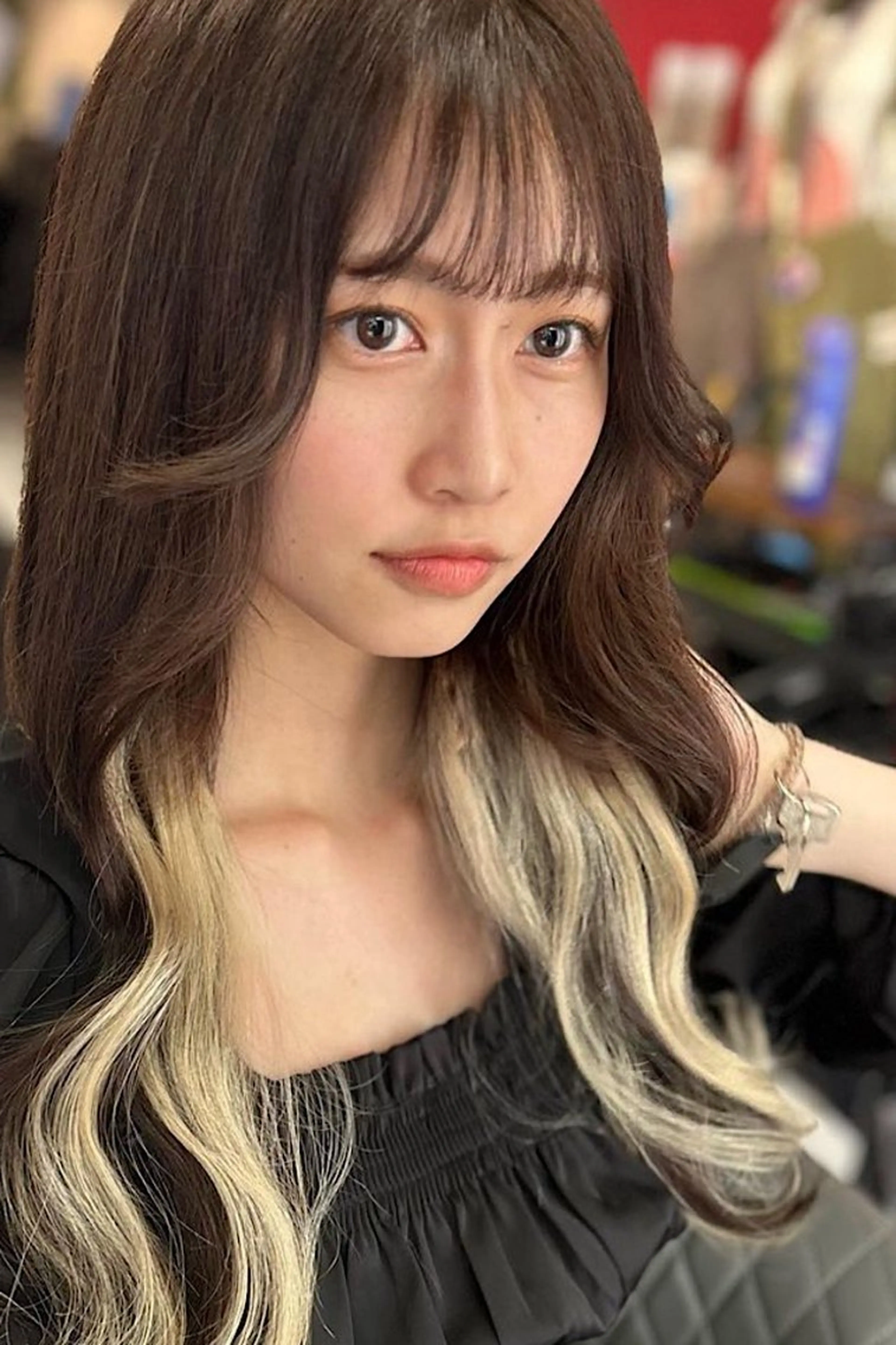 ロング プルエクステ シールエクステ エクステ ハイライト 髪質改善 エクステ 💎ルフレ歌舞伎町 💎プルエクステのヘアスタイル