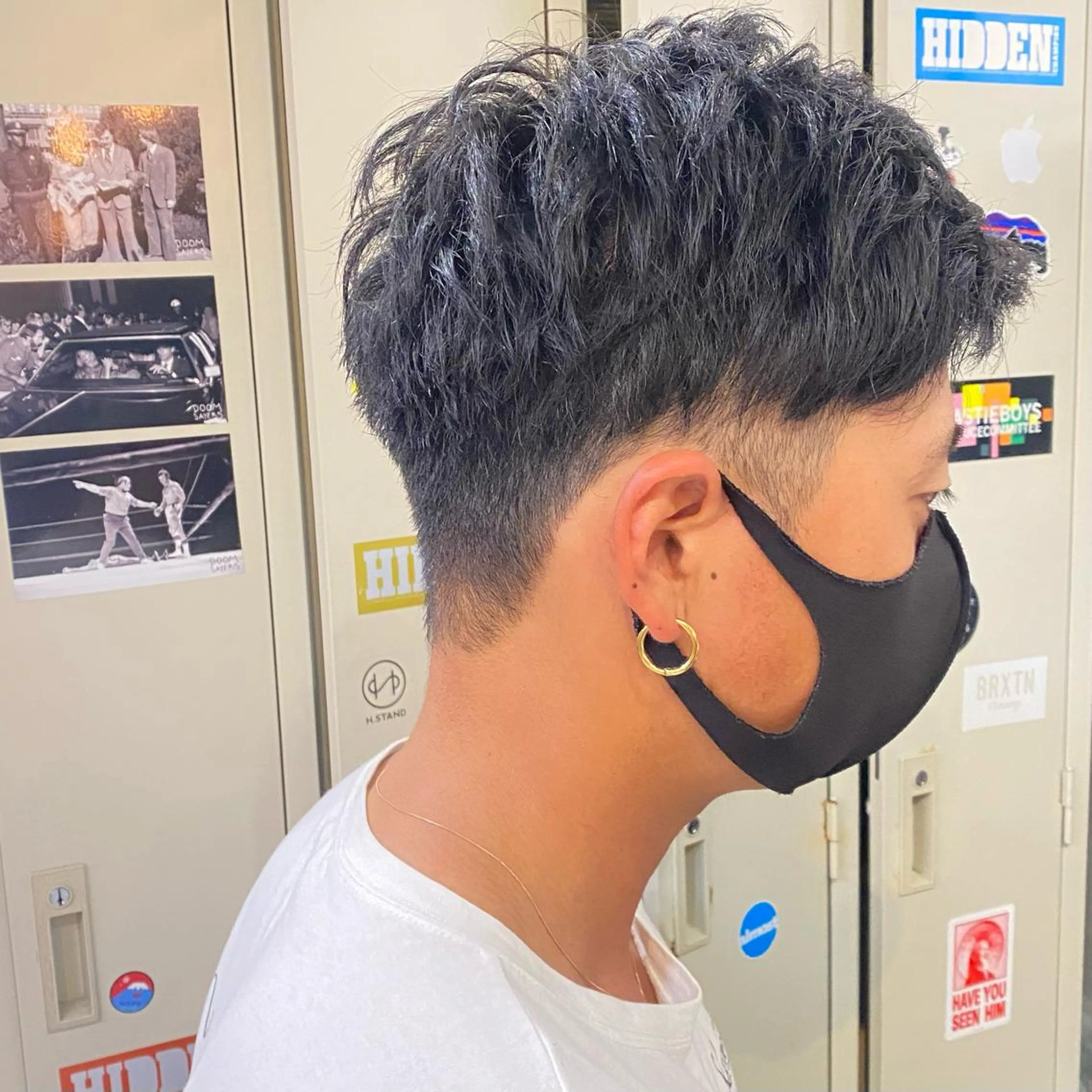 メンズ 刈り上げ カット 比嘉 陽のヘアスタイル