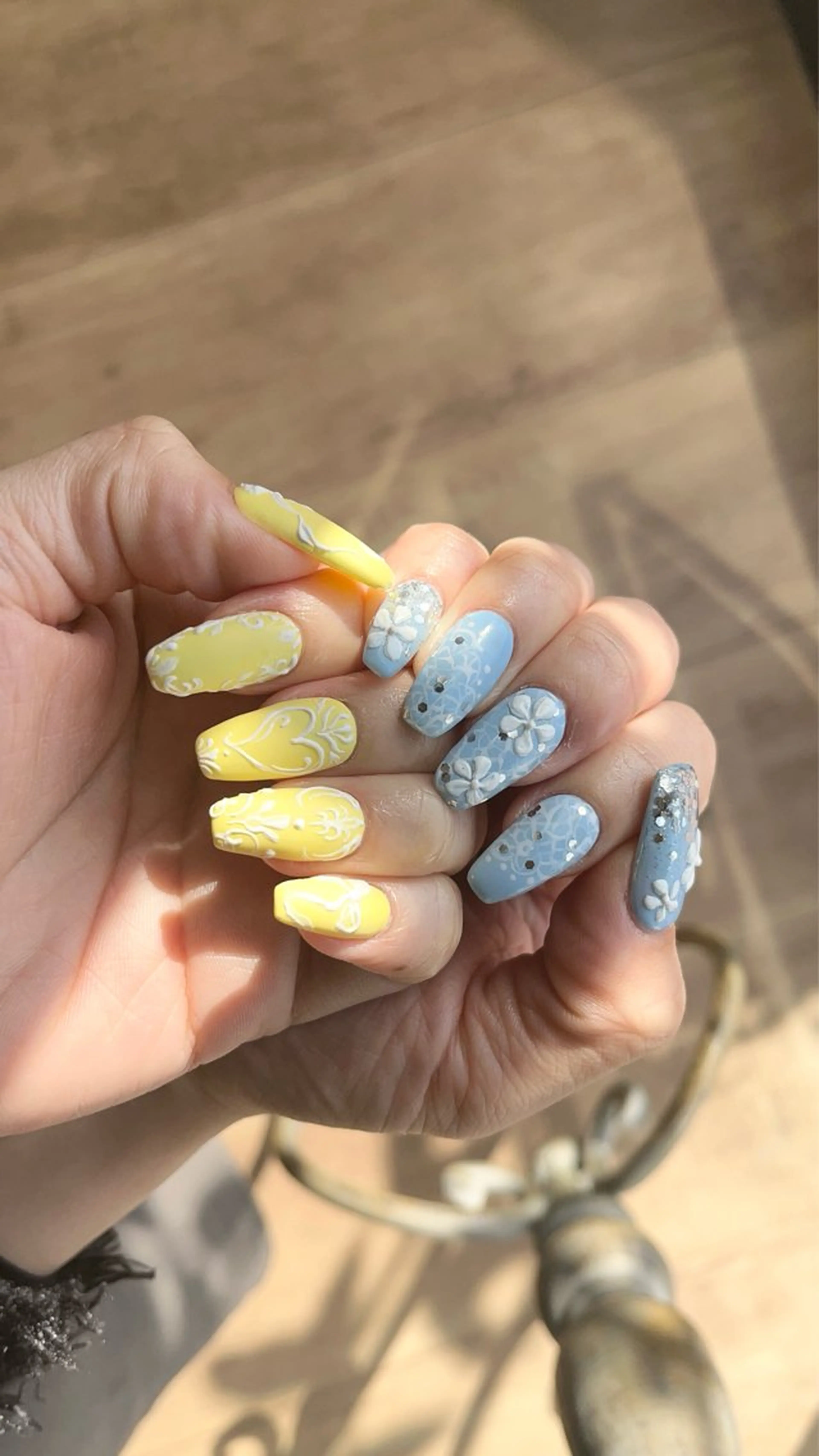 ネイル アートネイル 春ネイル ハンドネイル フットネイル nailsister ただのネイルデザイン
