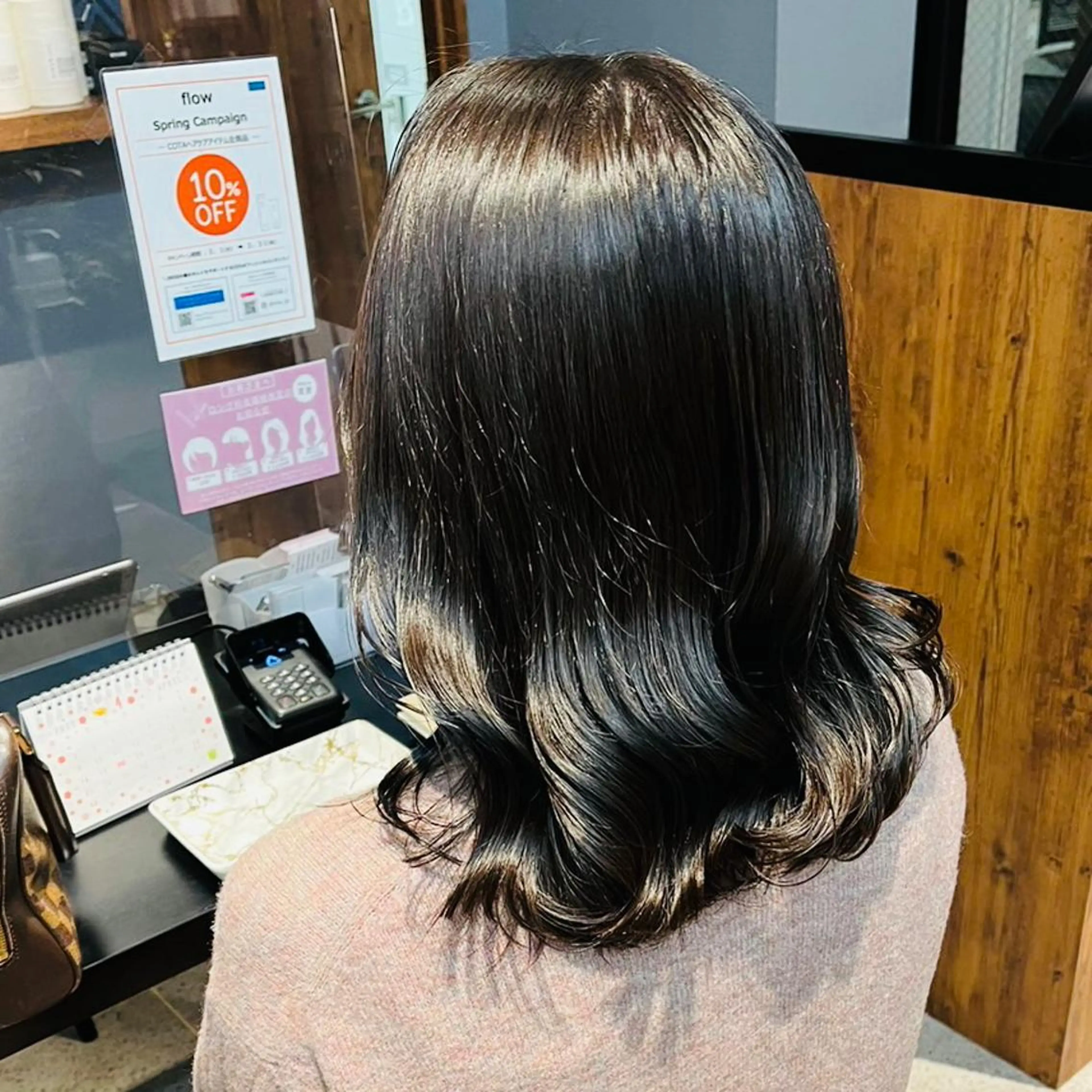 セミロング カラー ヘアアレンジ 🍓後藤 はるな🍓のヘアスタイル