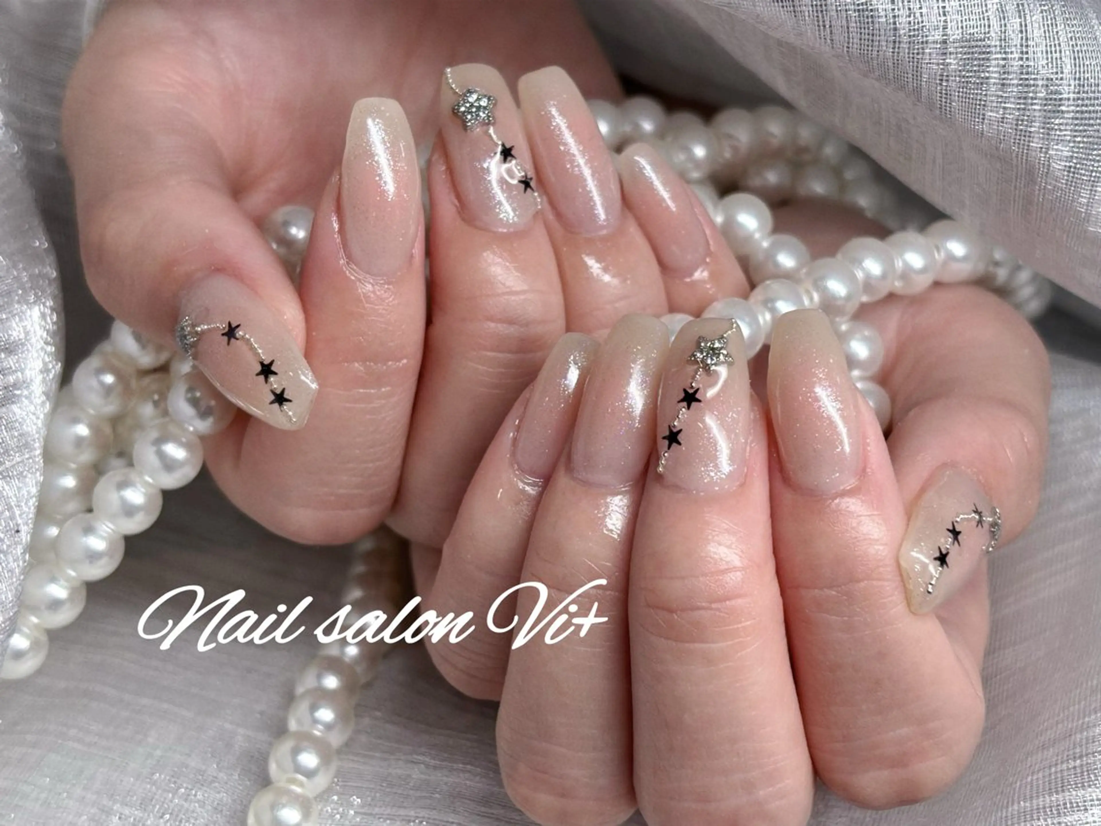 ネイル ハンドネイル Nailsalon Vi+ももか🩷のネイルデザイン
