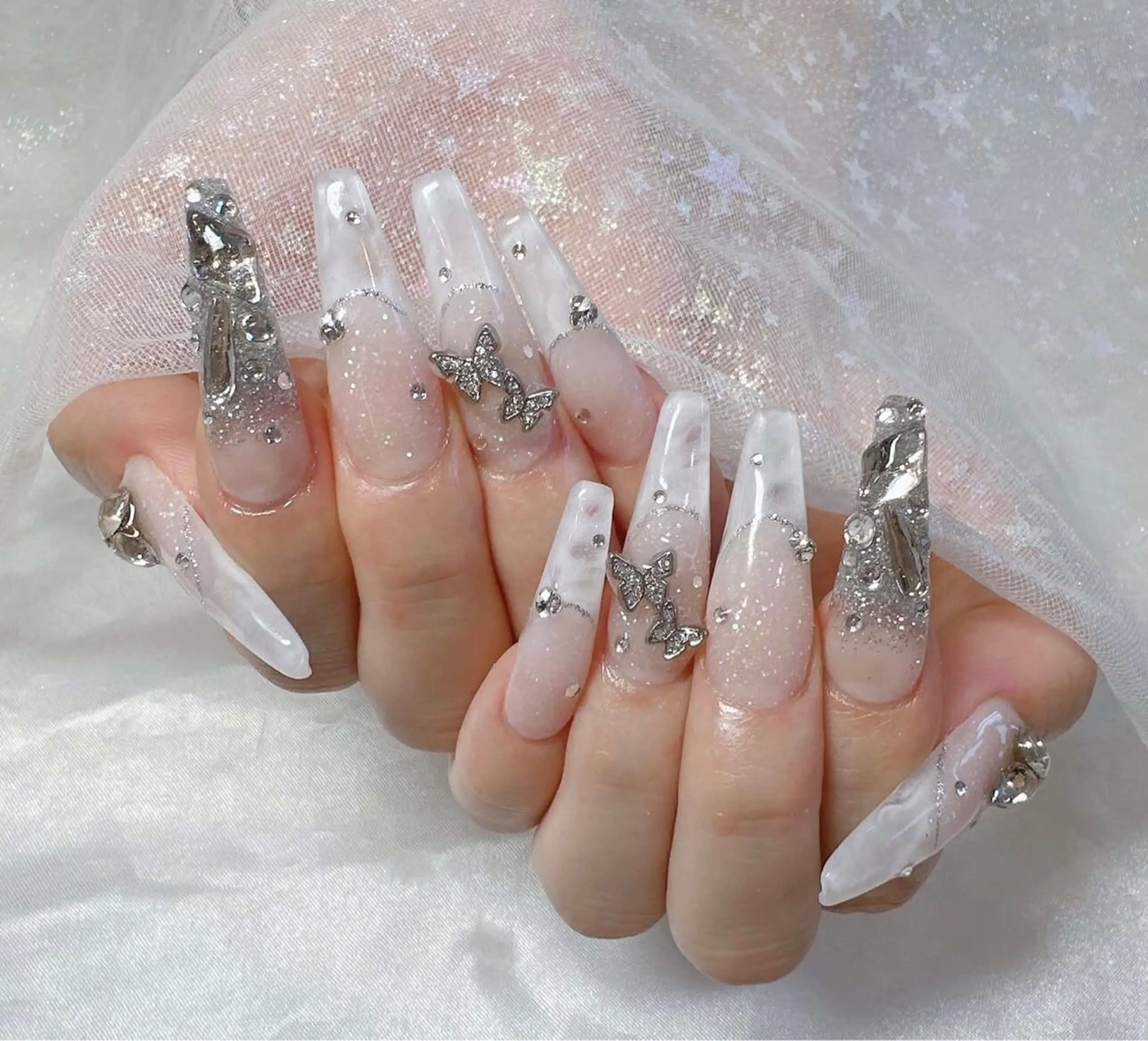 ネイル アートネイル ジェルネイル ニュアンスネイル シンプルネイル ハンドネイル Jenn Nail Shinokuboのネイルデザイン