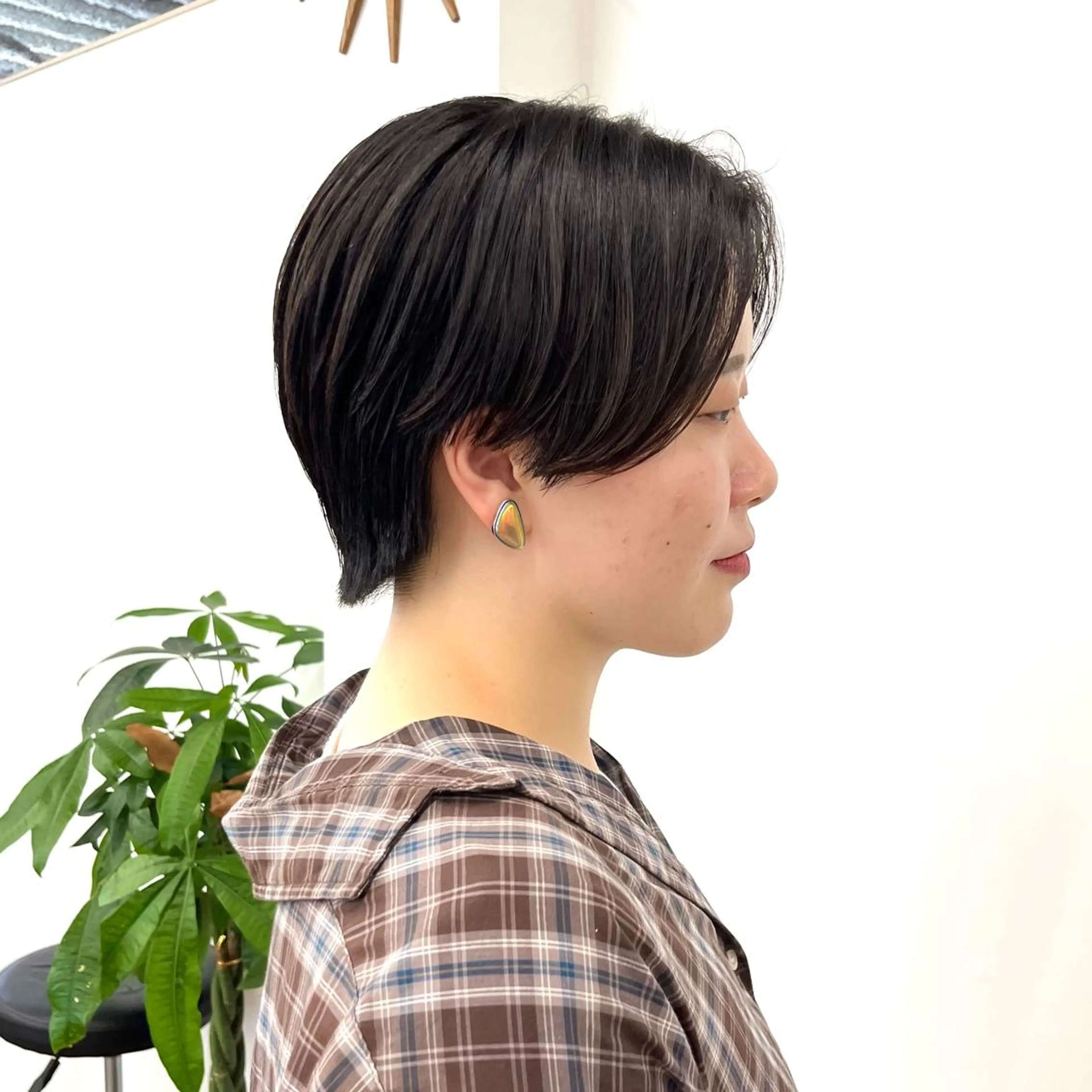 ショート カラー メンズ 入学式 卒業式のヘアスタイル 似合わせカット 小顔カット HIROKO / 透明感暖色カラー🎀のヘアスタイル