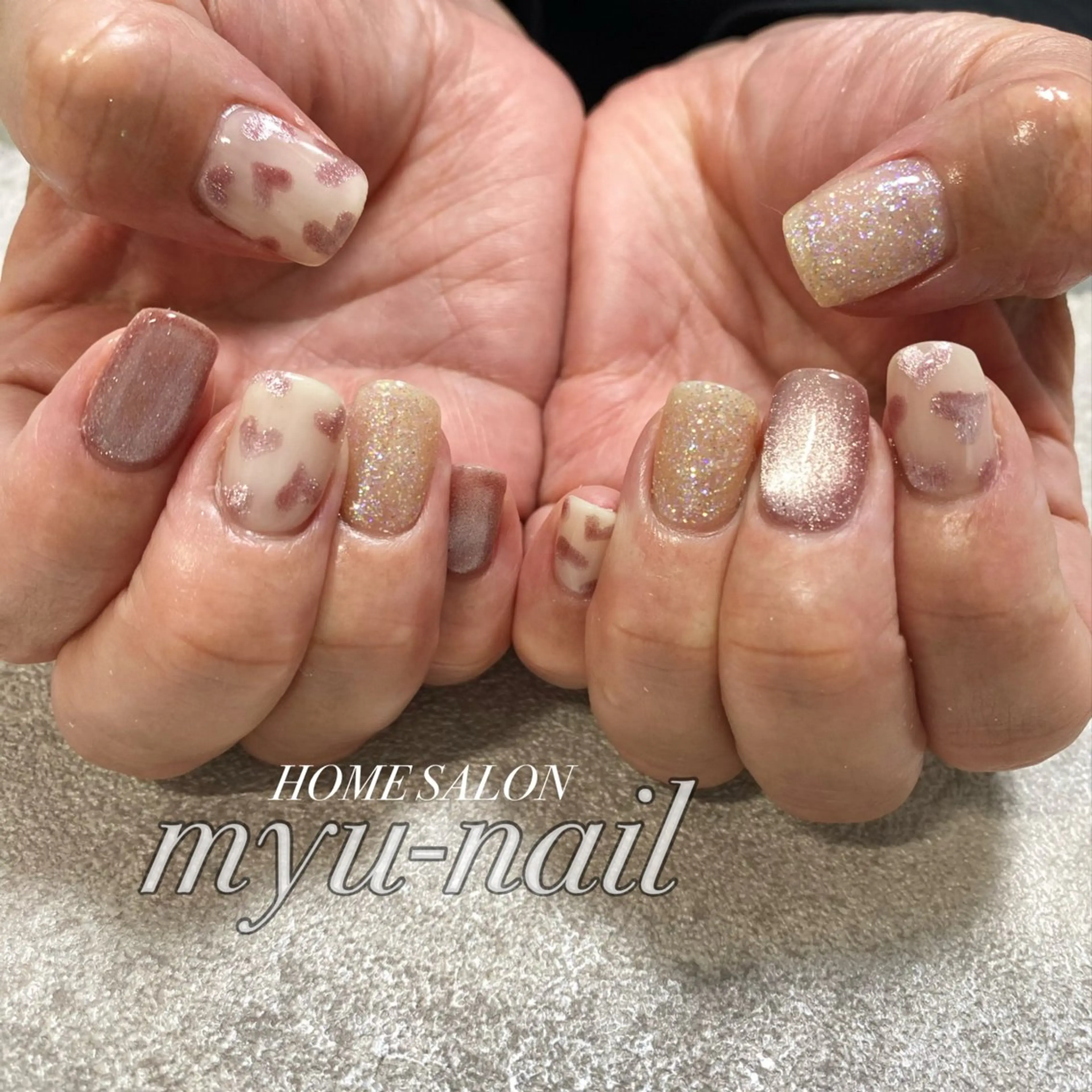 ネイル ホームサロン myu-nailのネイルデザイン
