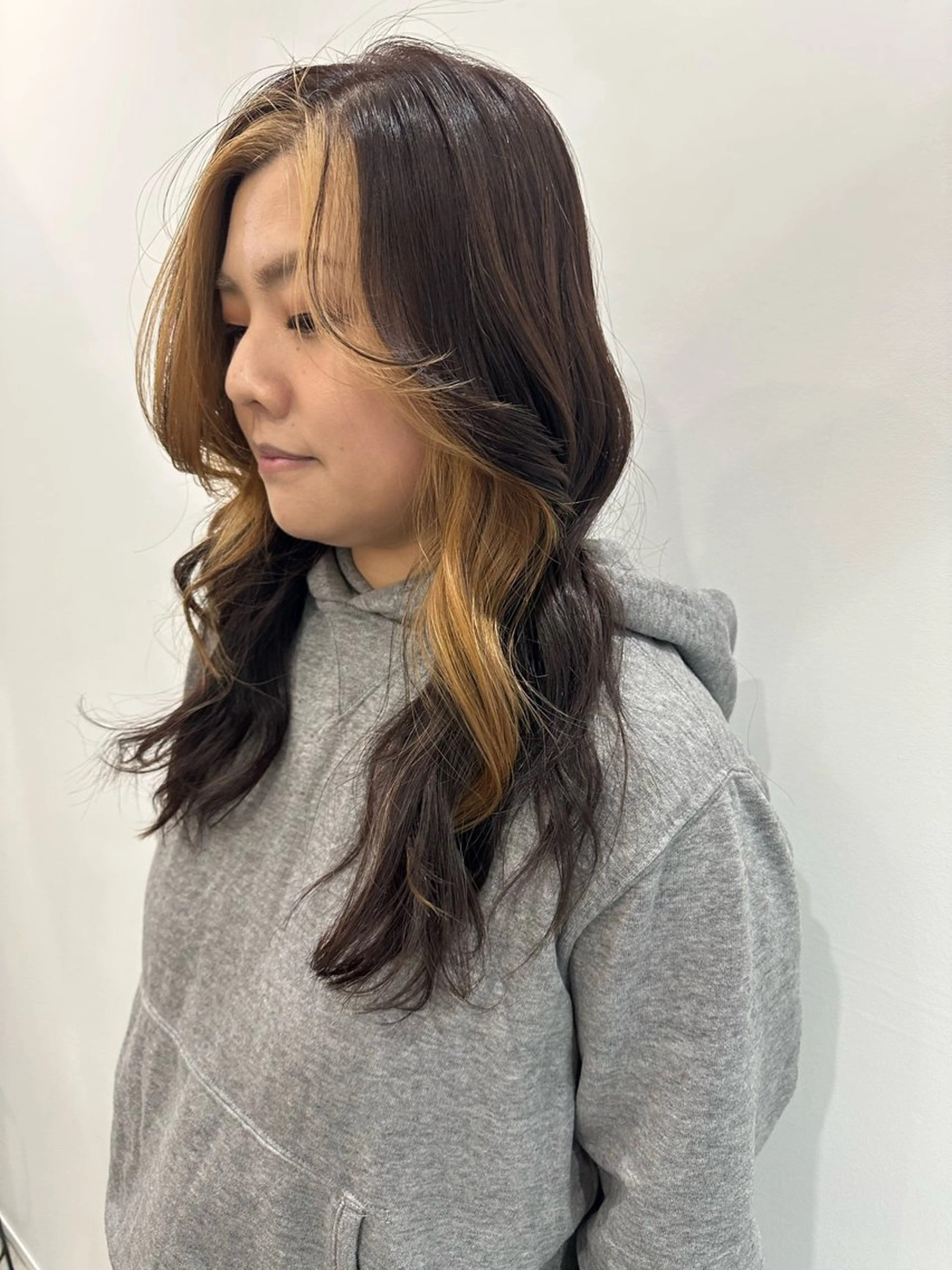 ロング カラー レイヤー/ナチュラル 💐nao.のヘアスタイル